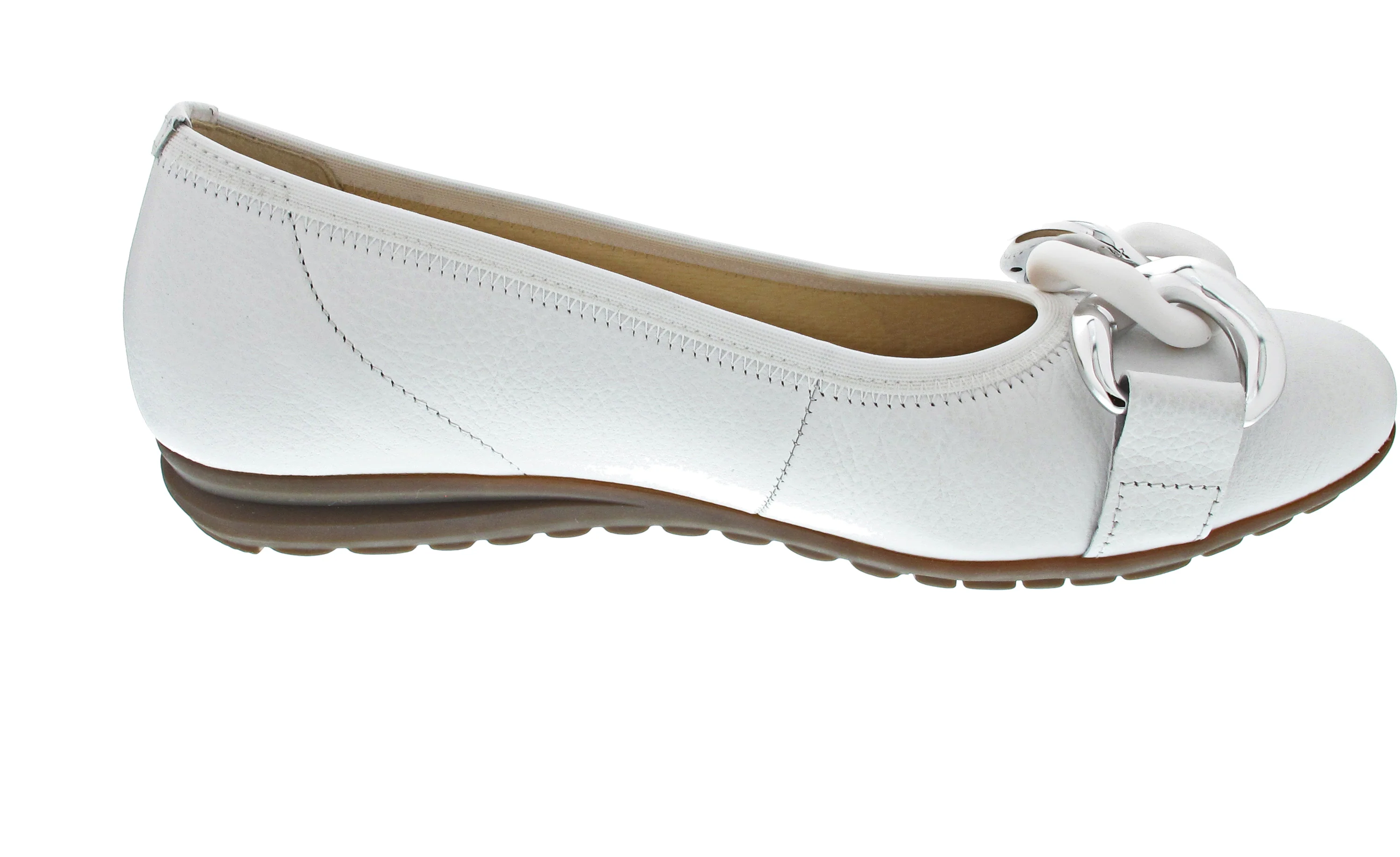Gabor Comfort Ballerina Weiß - Image 20