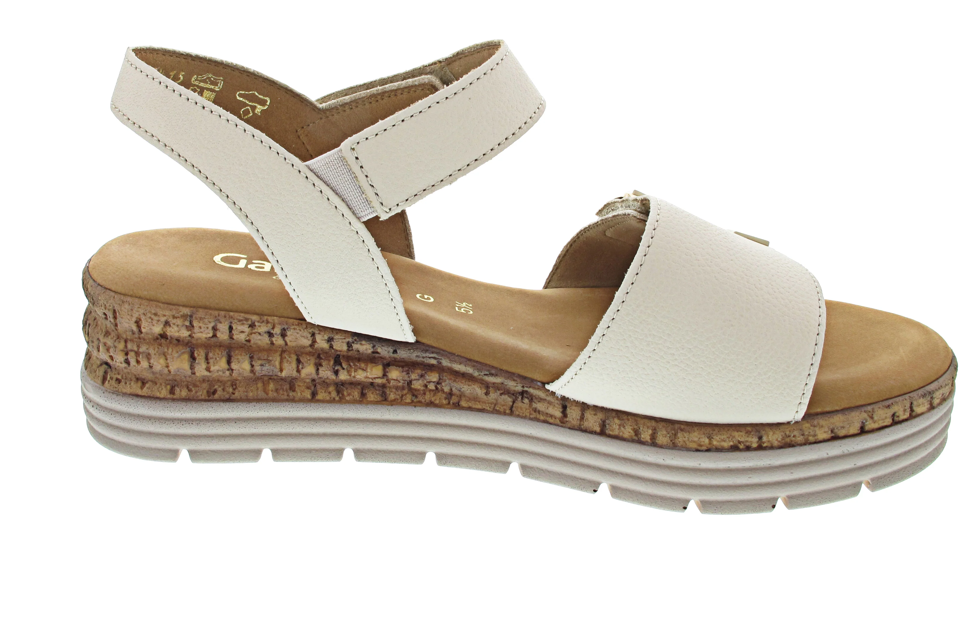 Gabor Comfort Sandalette Beige - Image 3
