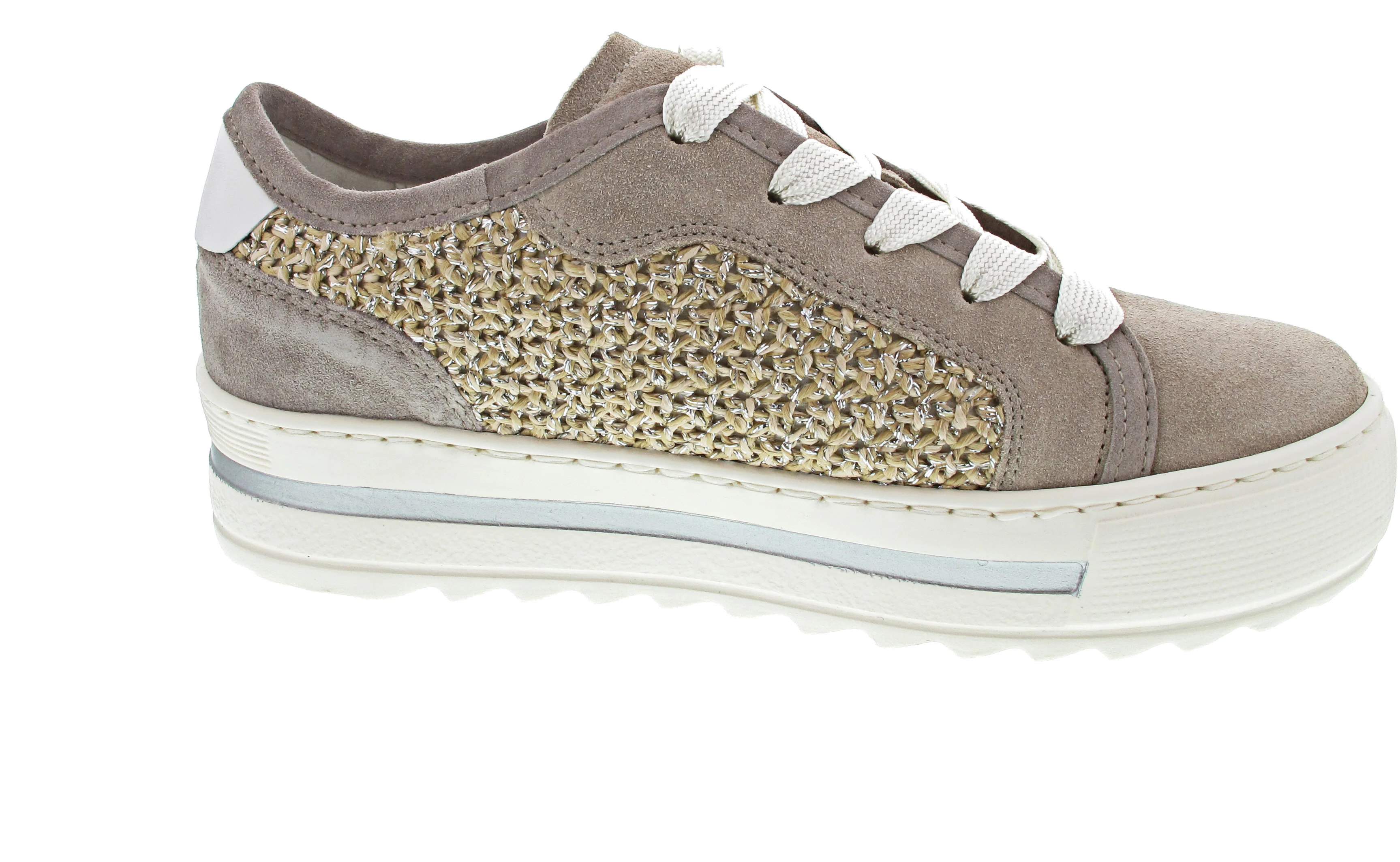Gabor Comfort Schnürer Beige - Image 10
