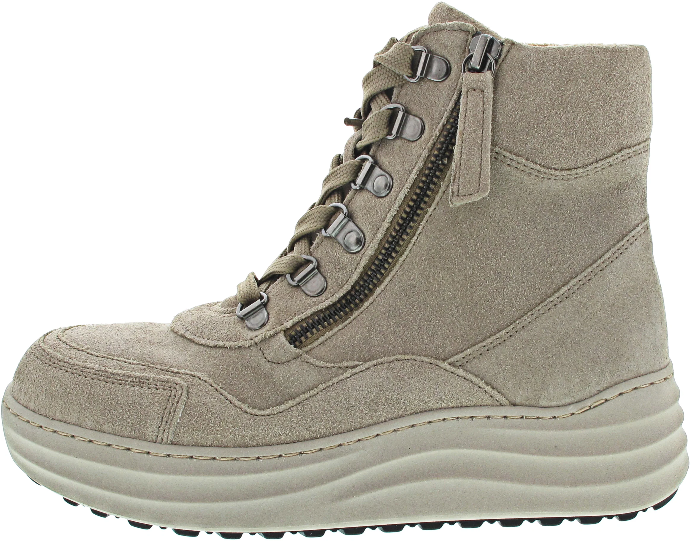 Gabor Comfort Schnürstiefelette Beige
