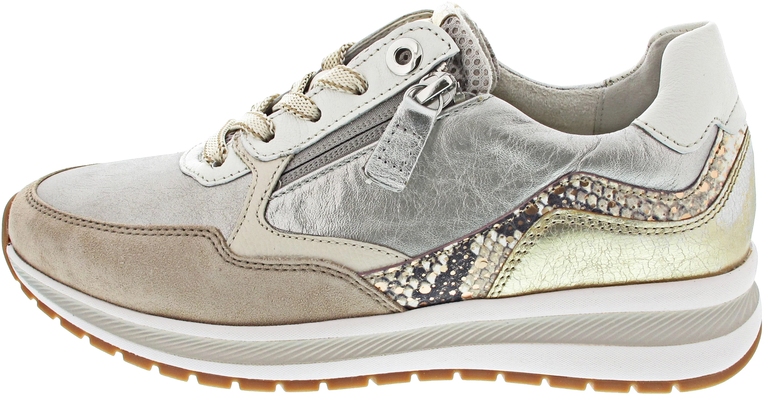 Gabor Comfort Sneaker Beige - Image 9
