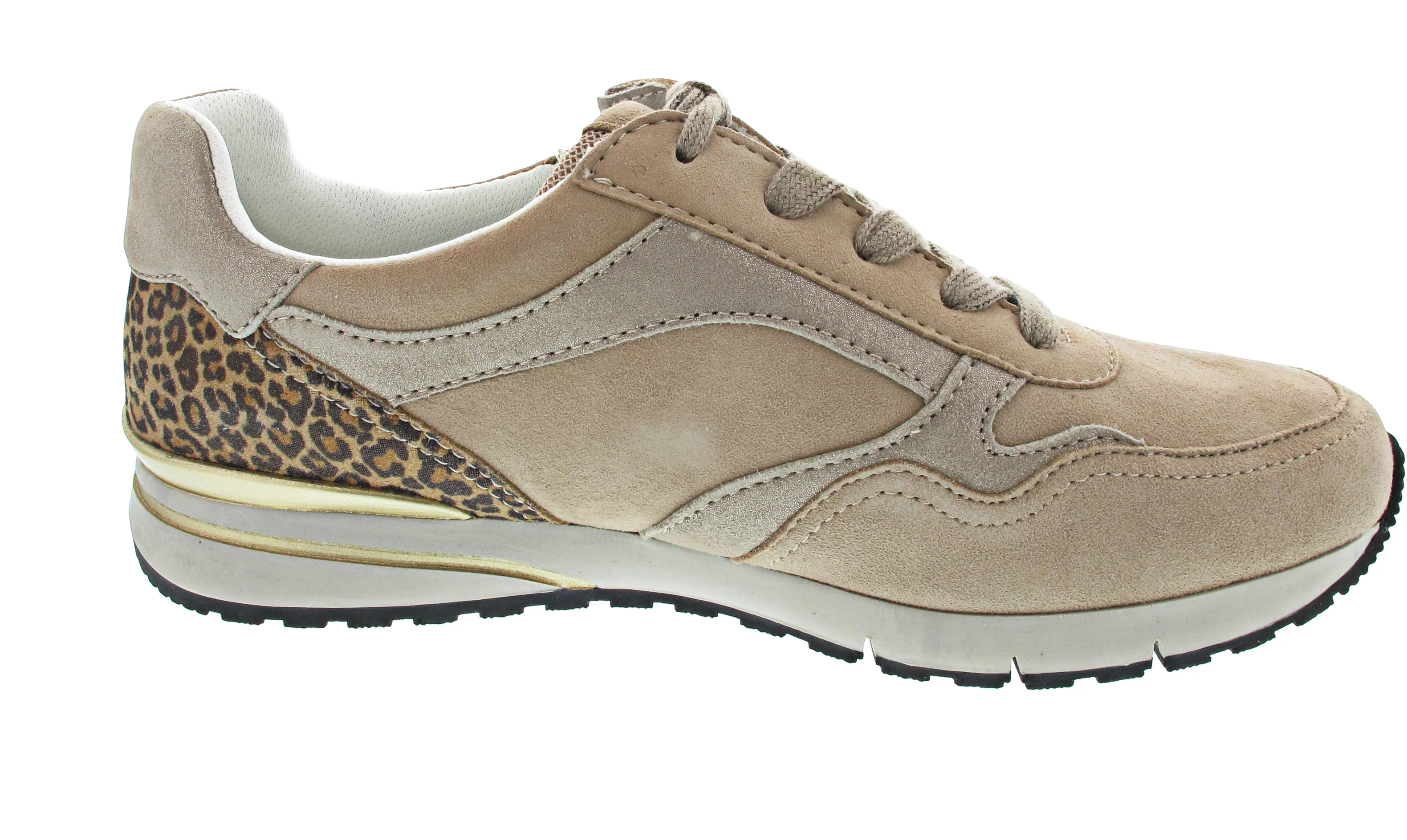 Gabor Comfort sportlicher Schnürer Beige - Image 19
