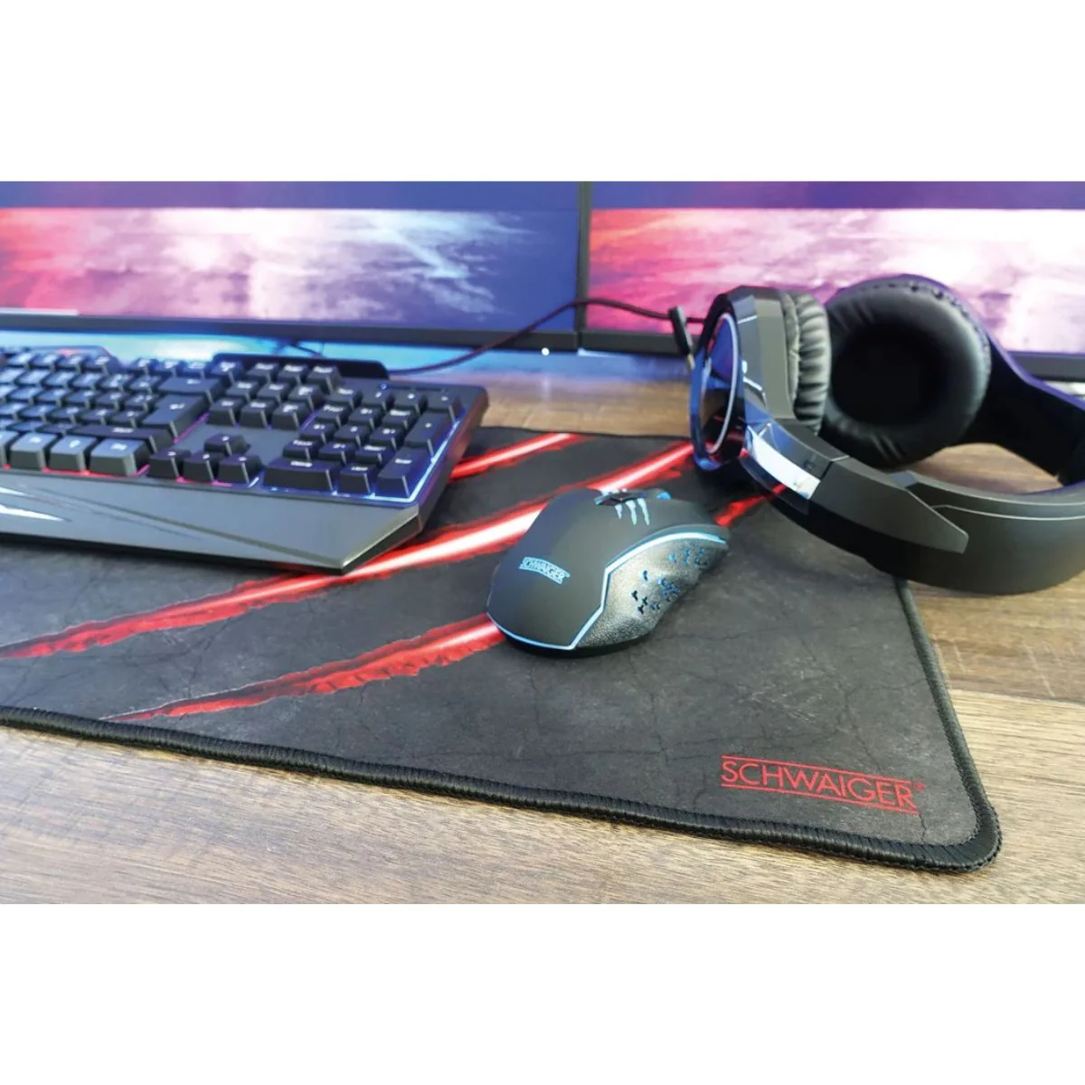 Gaming Deskpad Mauspad XXL Stoff 750x300mm - Image 8