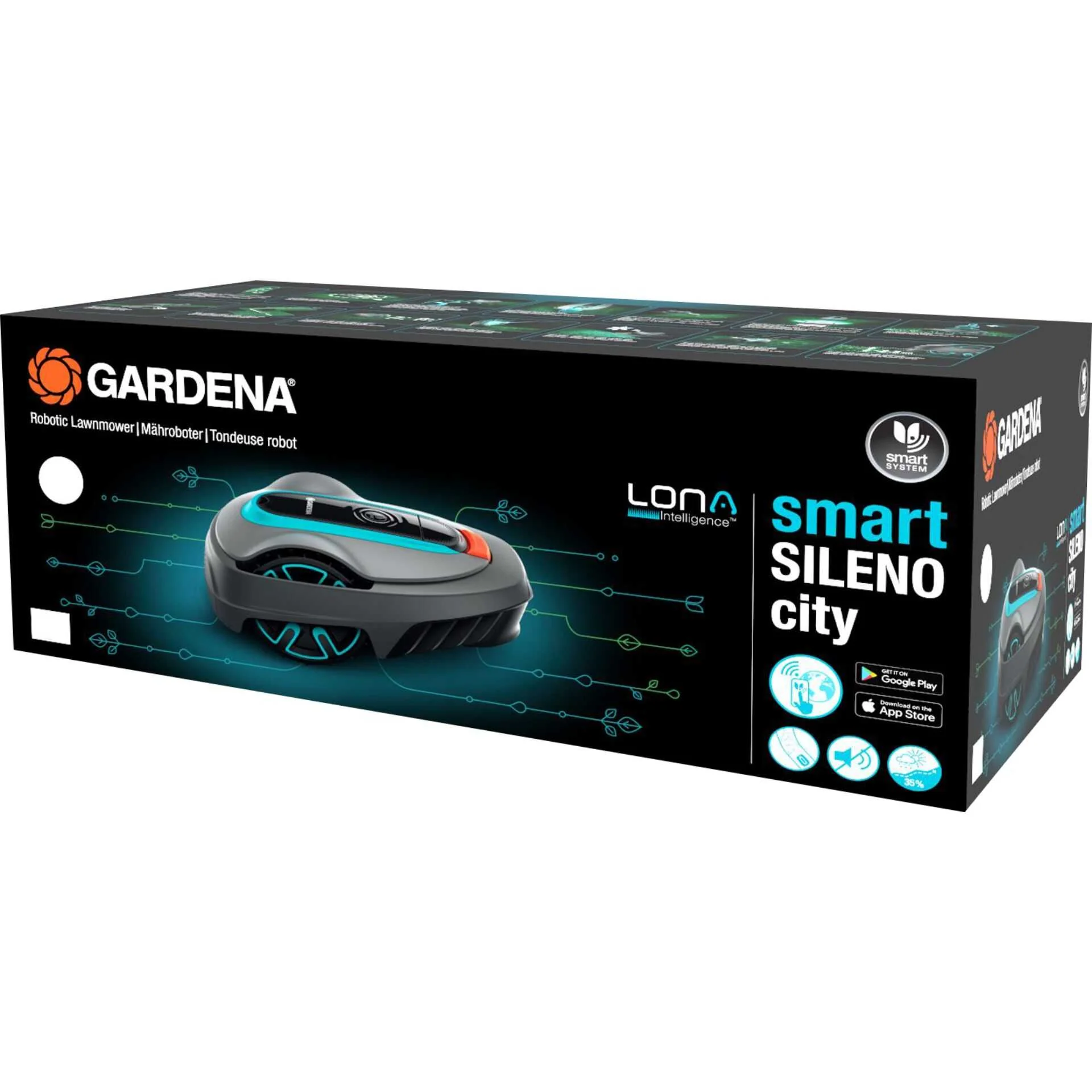 Gardena SILENO city - Robotik-Rasenmäher - schnurlos - 16 cm - 7.3 kg - Image 10