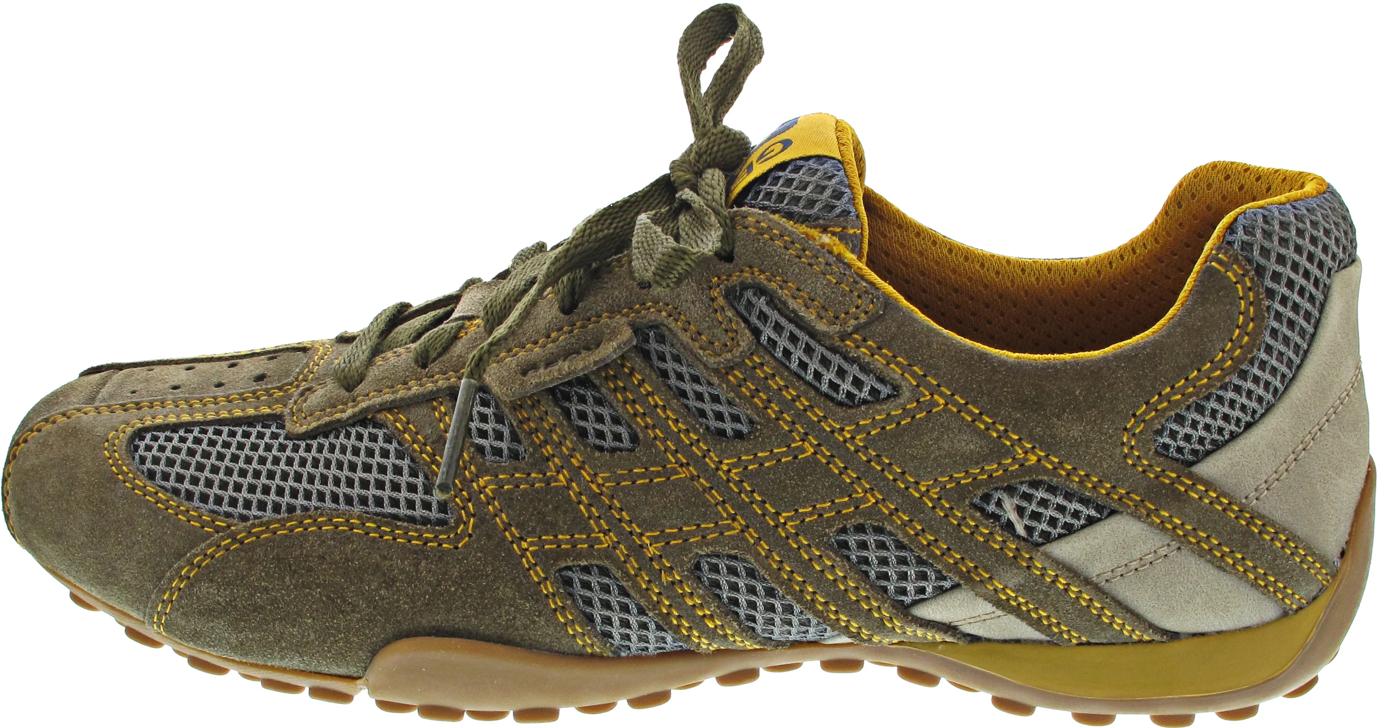 Geox Snake Original sportlicher Schnürer Braun