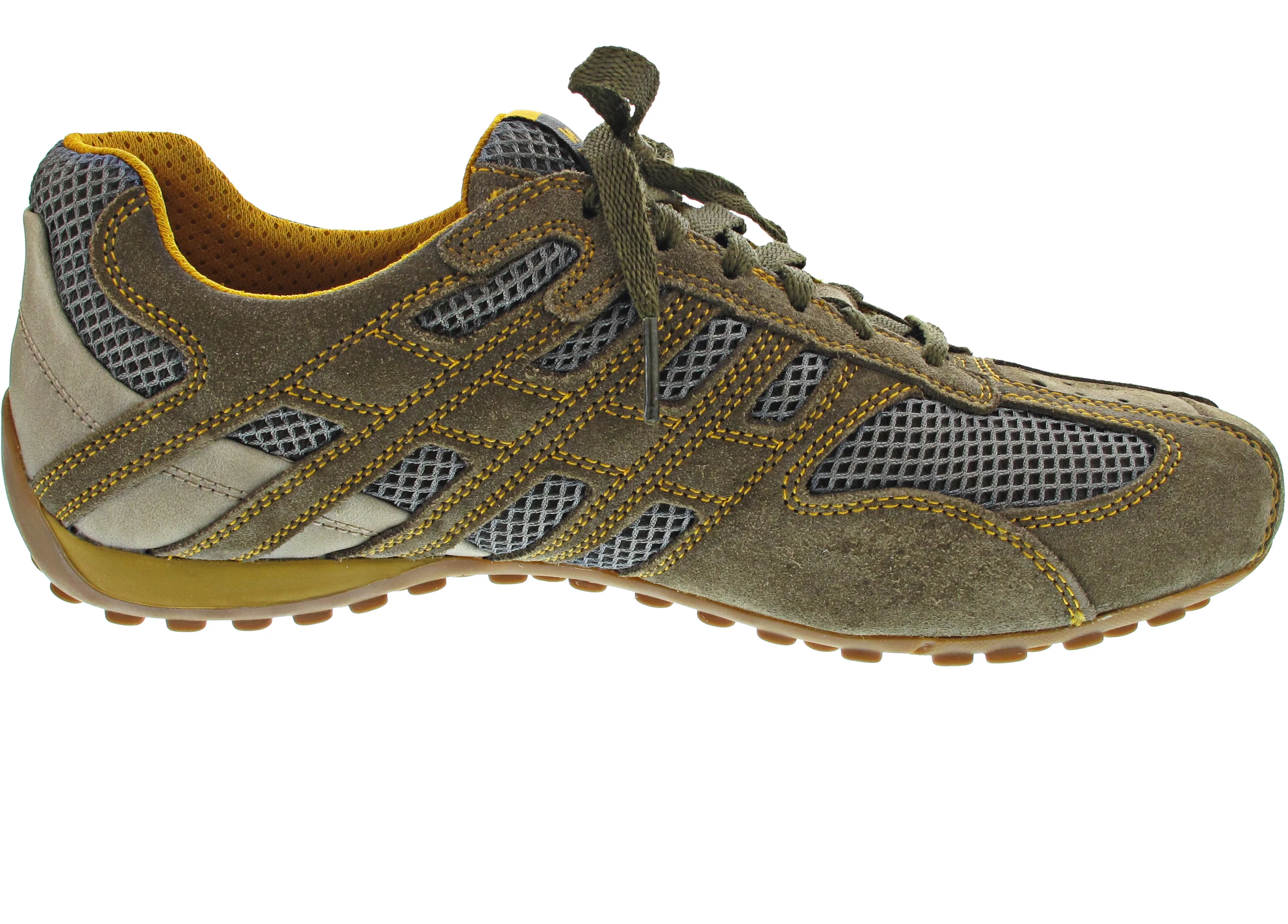 Geox Snake Original sportlicher Schnürer Braun - Image 24