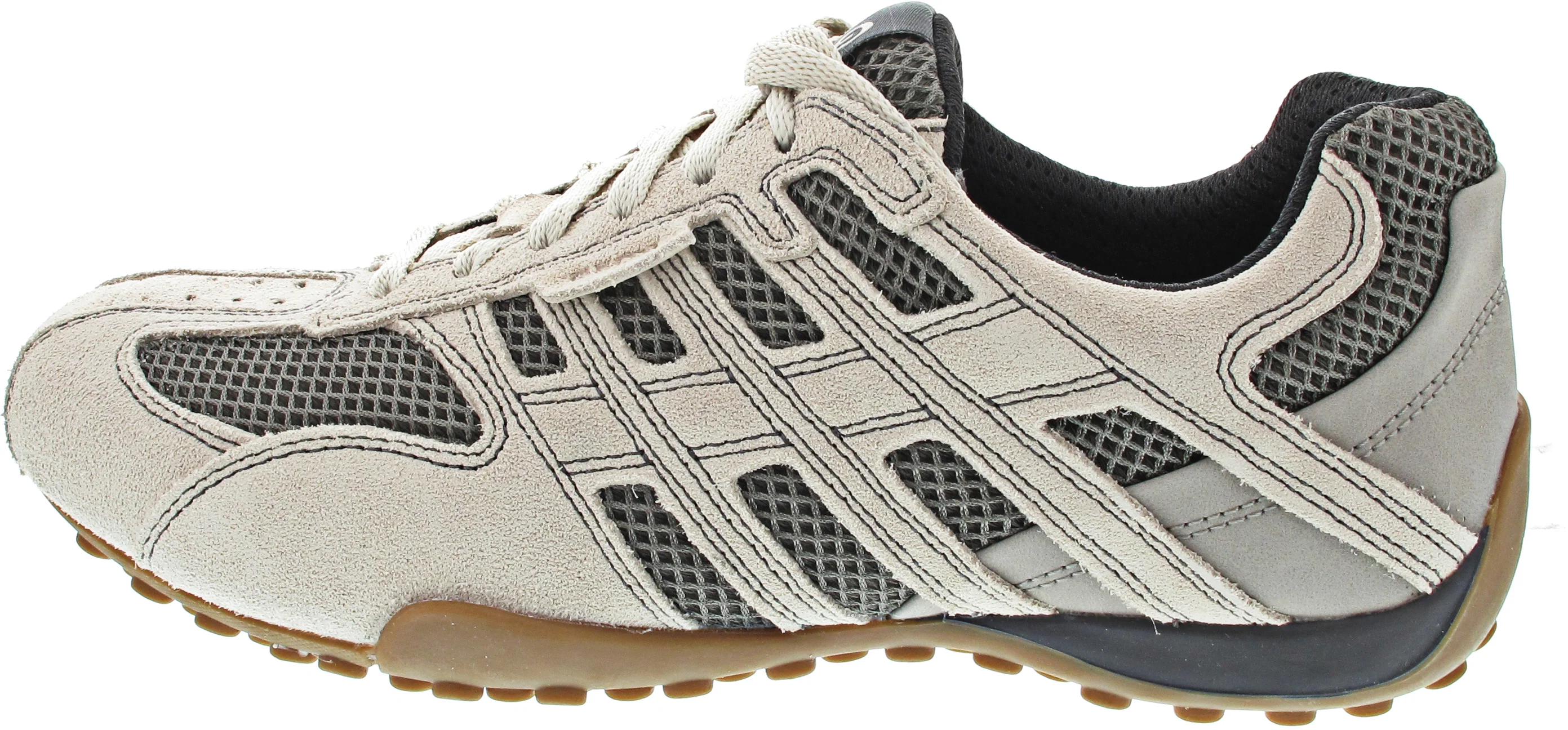 Geox Snake sportlicher Schnürer Beige - Image 7