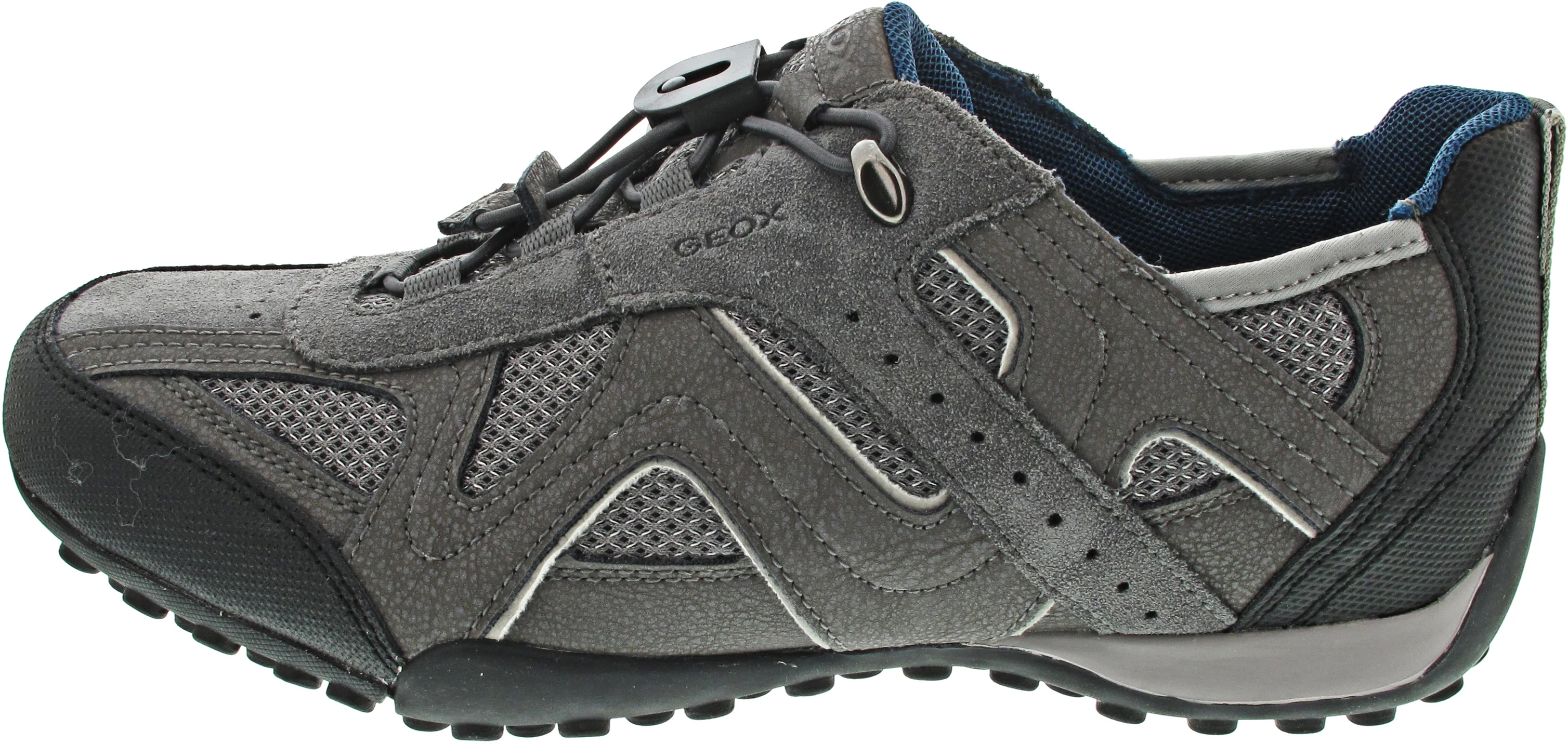 Geox Snake sportlicher Schnürer Grau - Image 4
