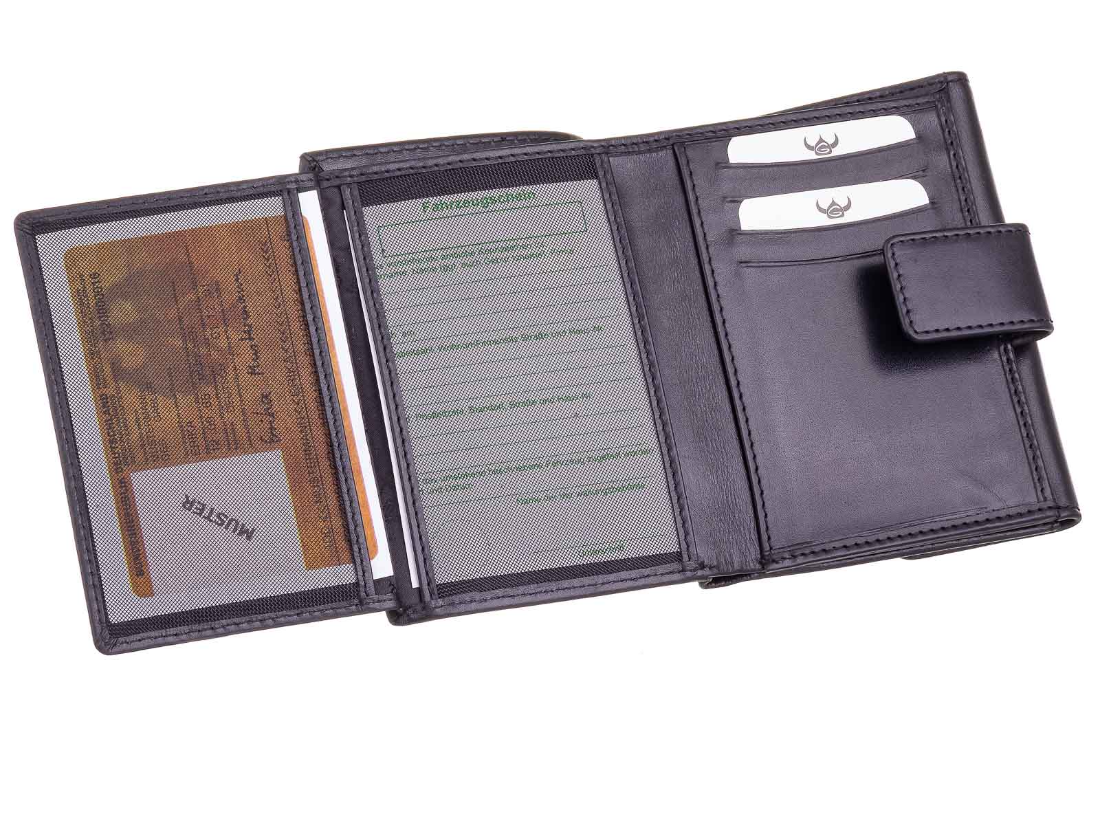 Golden Head Cervino Ladies purse wallet Damen Geldbörse Schwarz - Image 6