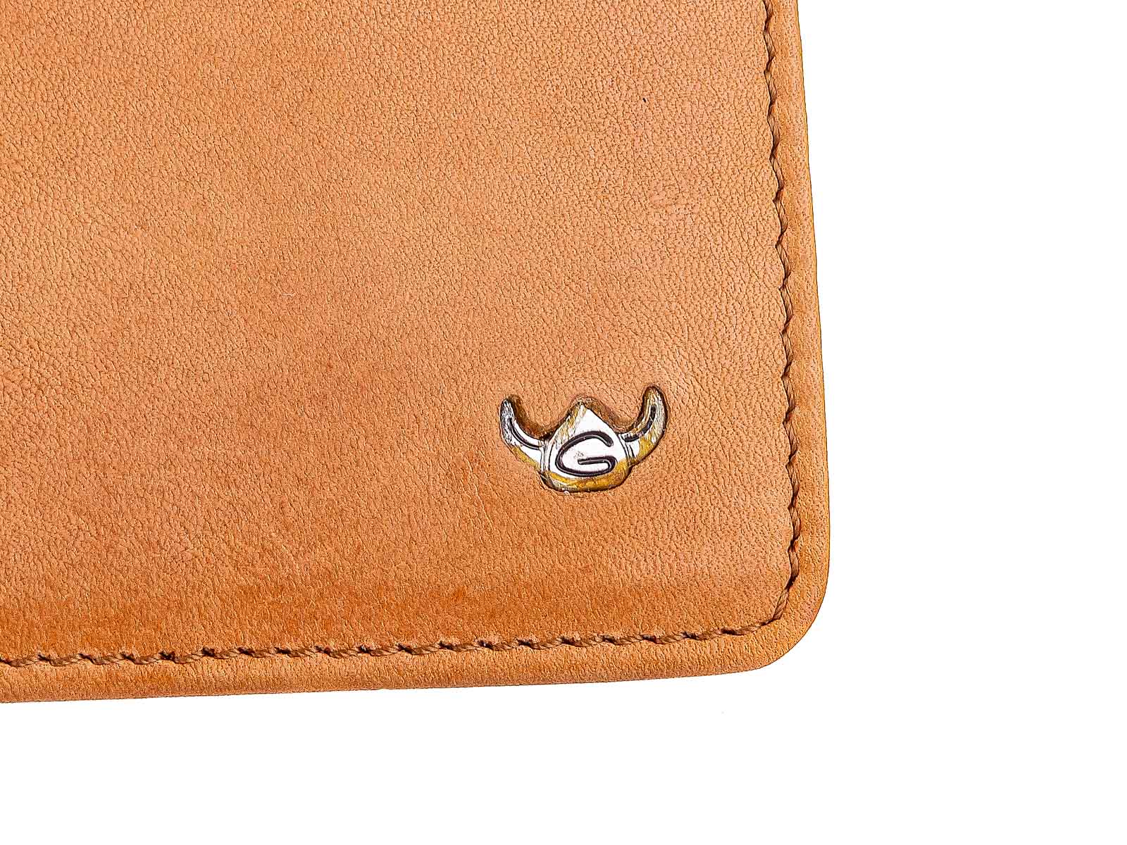 Golden Head Como Scheintasche Billfold coin wallet Geldbörse Herren Cognac - Image 7