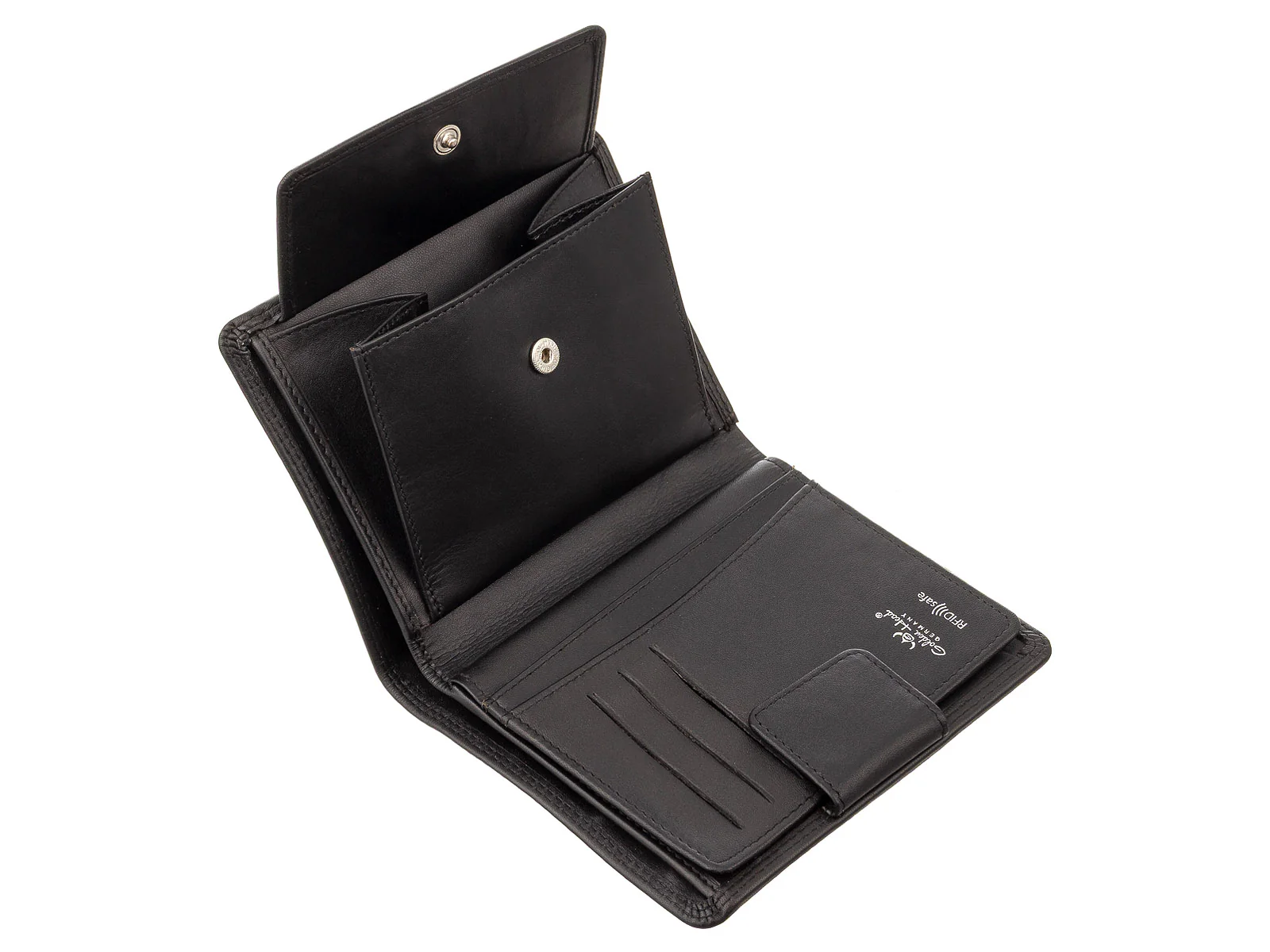 Golden Head Polo RFID Geldbörse 128951 Kombischeintasche 8 schwarz - Image 7