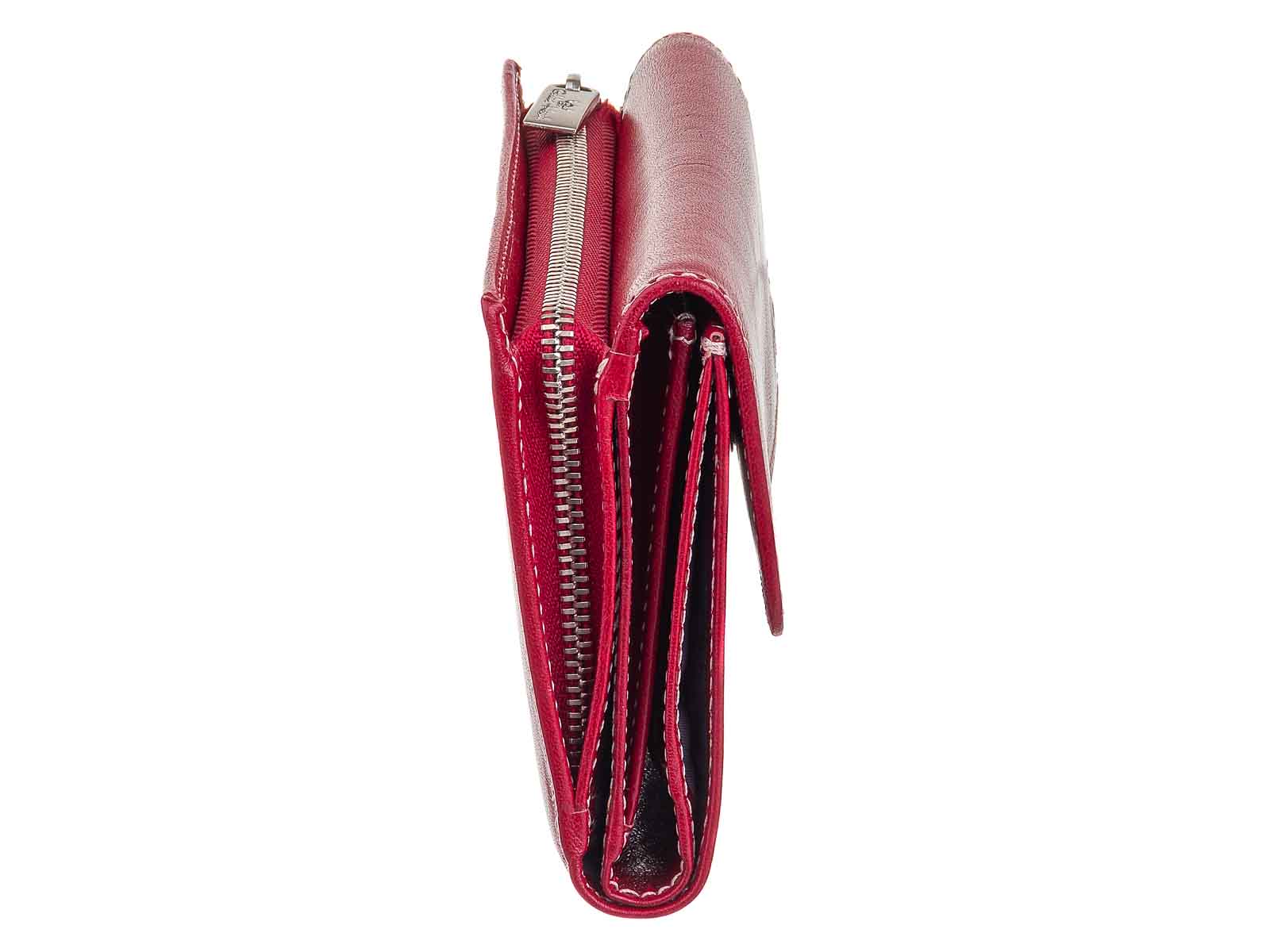 Golden Head Venezia Reißverschlussbörse Ladies purse wallet Geldbörse Damen Dunkelgrün - Image 10