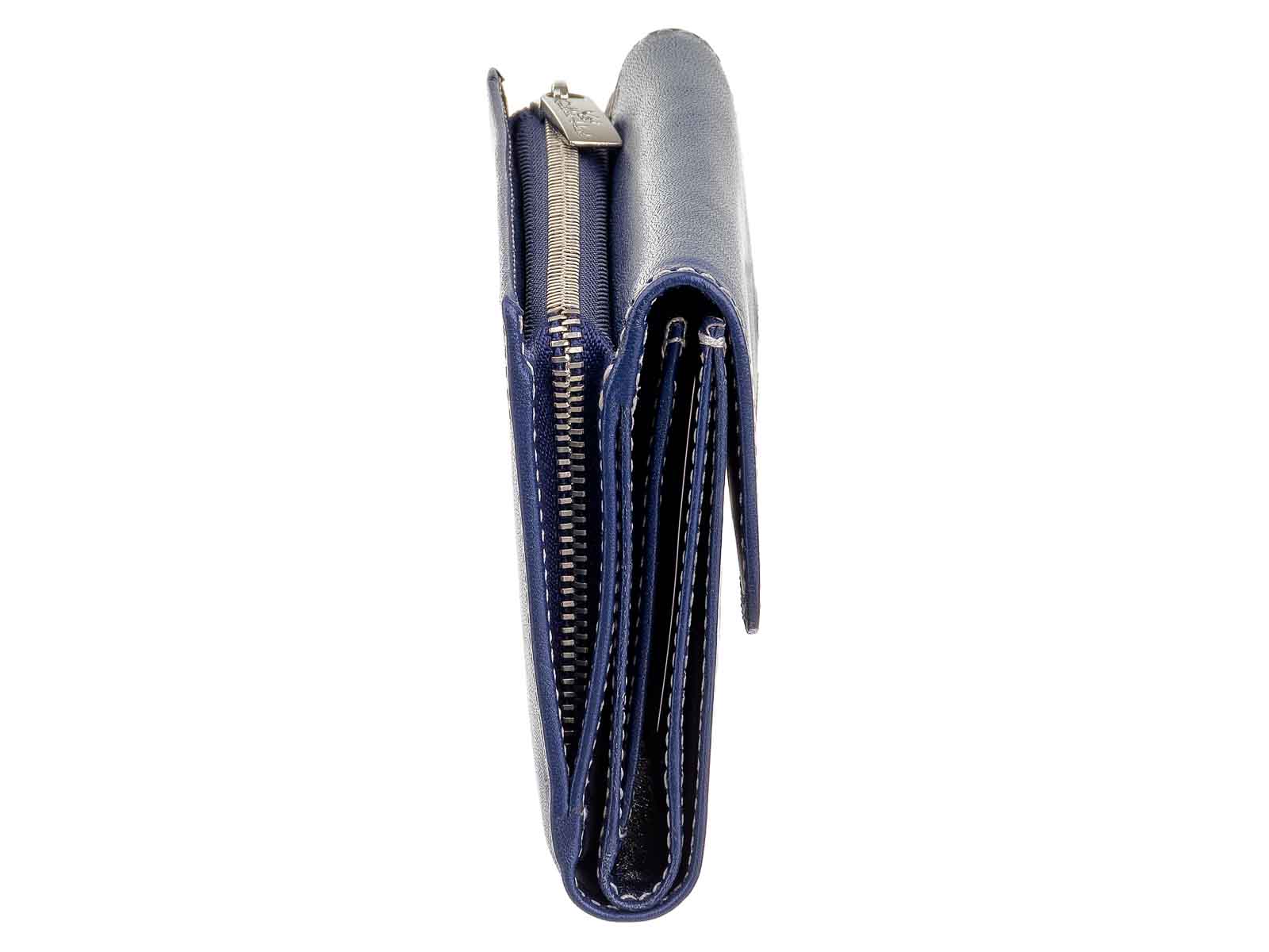 Golden Head Venezia Reißverschlussbörse Ladies purse wallet Geldbörse Damen Dunkelgrün - Image 17