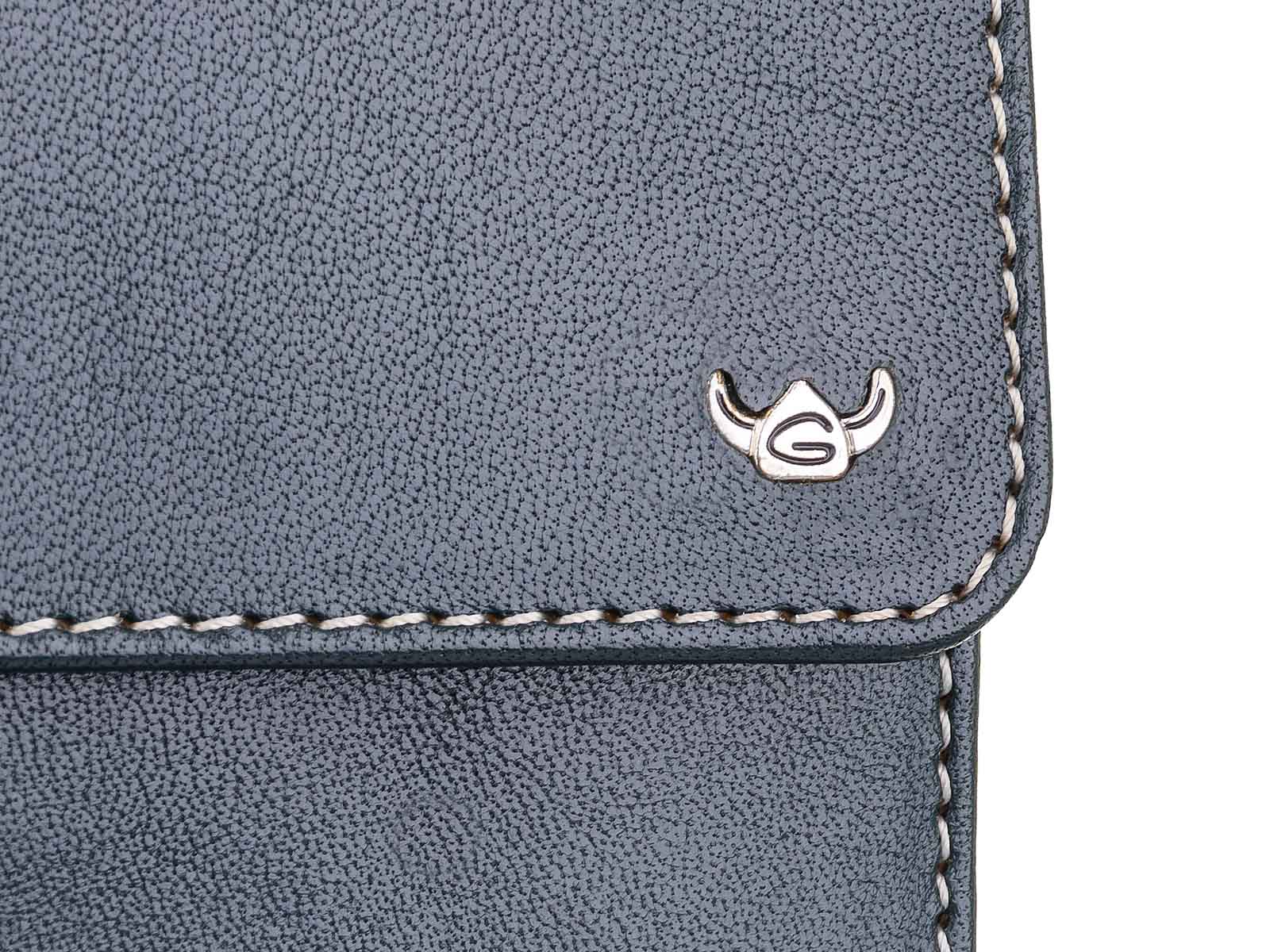 Golden Head Venezia Reißverschlussbörse Ladies purse wallet Geldbörse Damen Dunkelgrün - Image 7