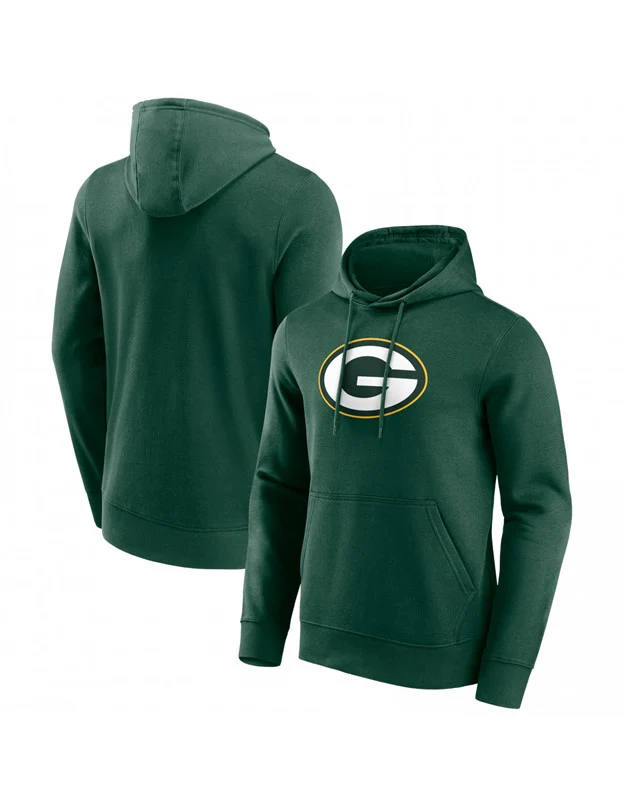 Green Bay Packers Primary Logo Graphic Hoodie - Image 4