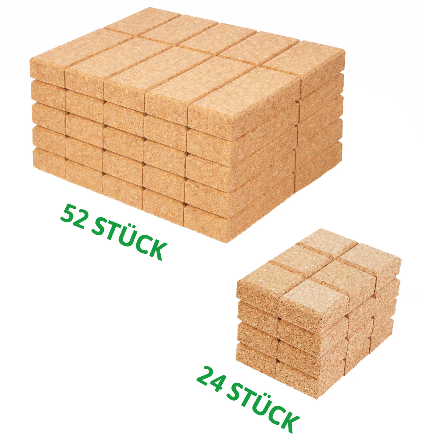 Großes Kork-Spielstein-Set mit Holzkiste KoBaKi - Image 7
