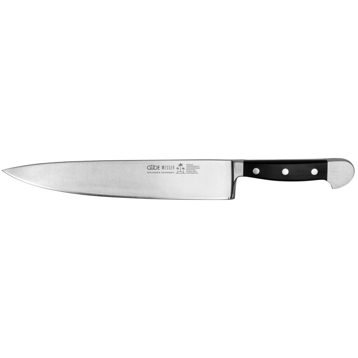 Güde Alpha Kochmesser 26 cm POM schwarz 1805/26