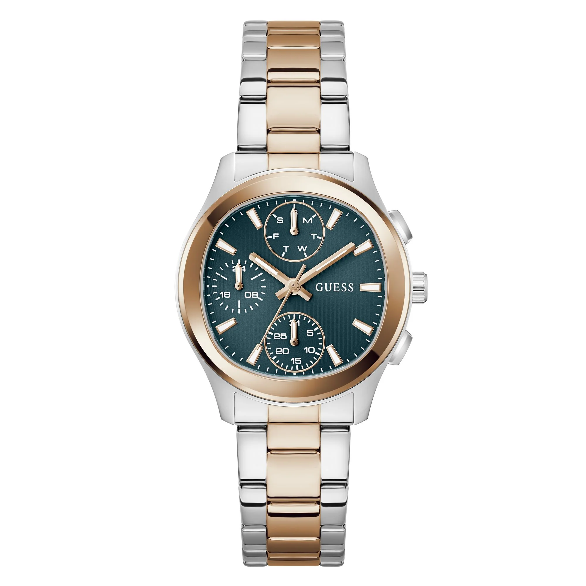 Guess Damen Uhr Armbanduhr BIRDIE GW1031L5 Edelstahl bicolor - Image 3