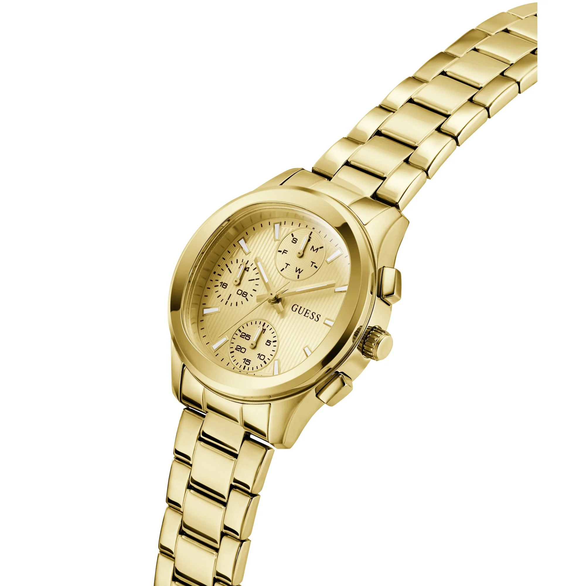 Guess Damen Uhr Armbanduhr BIRDIE GW1031L5 Edelstahl bicolor - Image 4