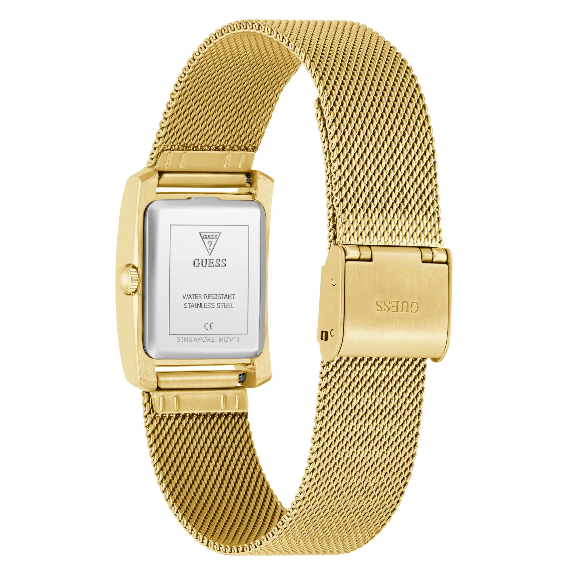 Guess Damen Uhr Armbanduhr BONNET GW0997L2 Edelstahl gold - Image 4