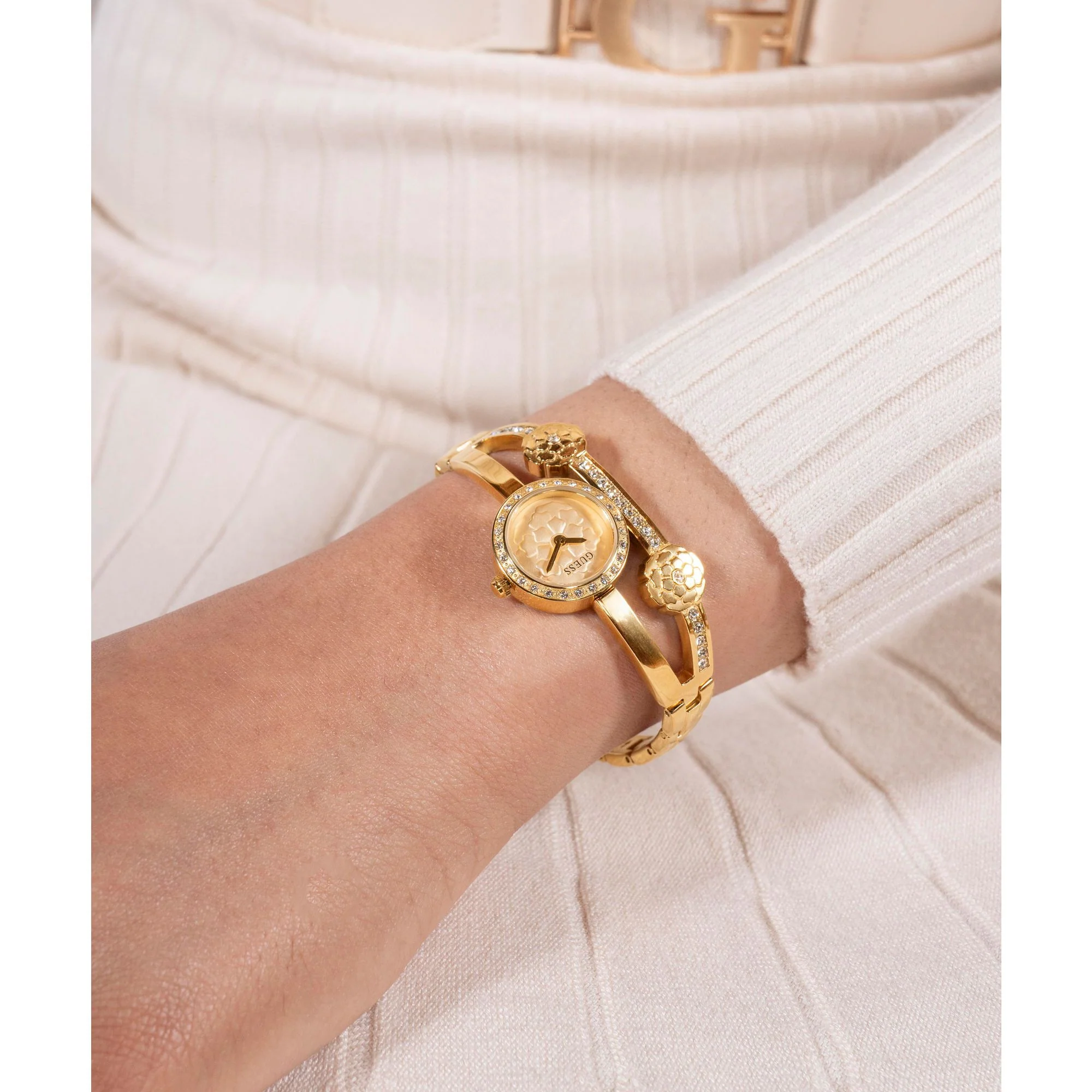 Guess Damen Uhr Armbanduhr CHLOE GW0756L2 Edelstahl - Image 4