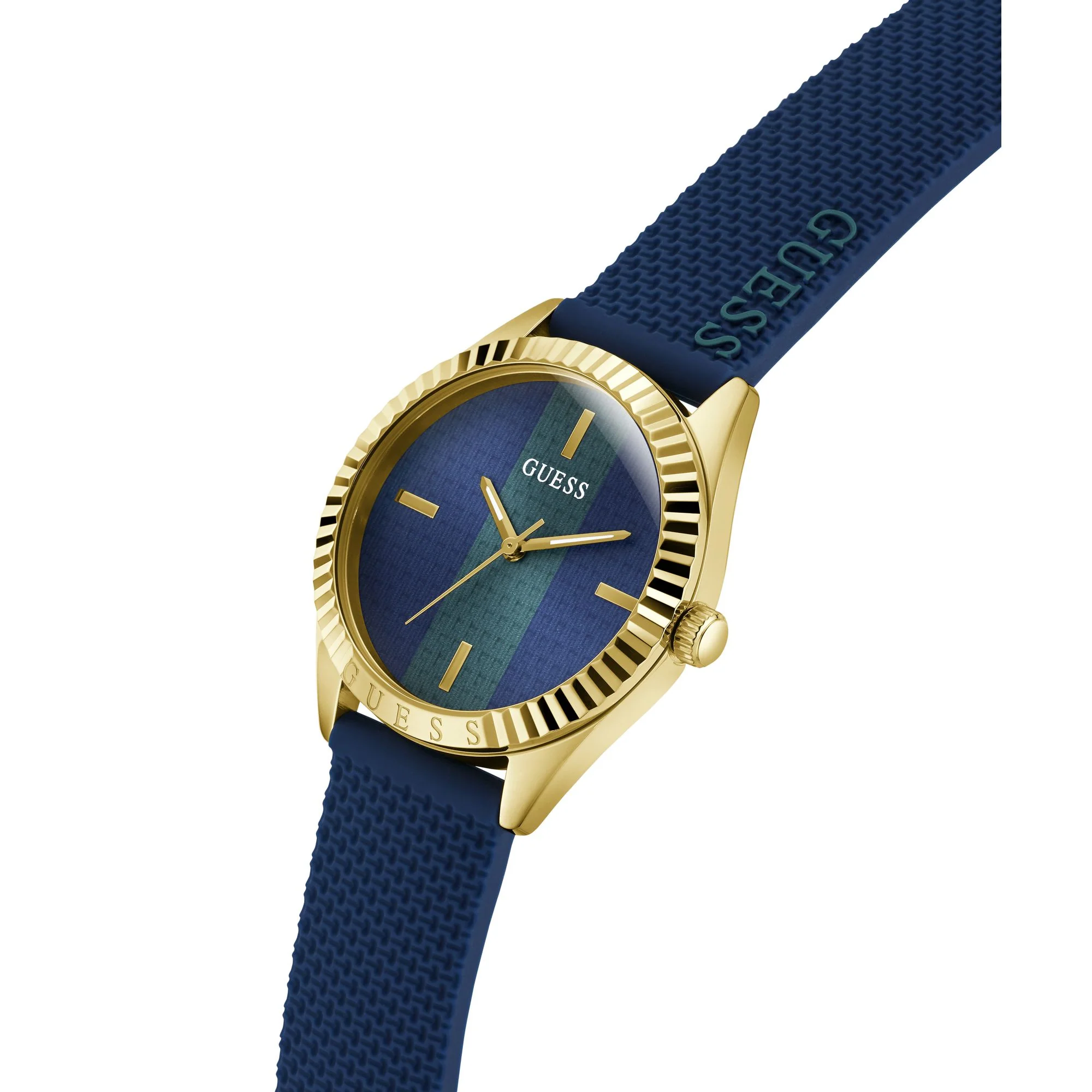 Guess Damen Uhr Armbanduhr CREW GW1044L2 Silikon - Image 2