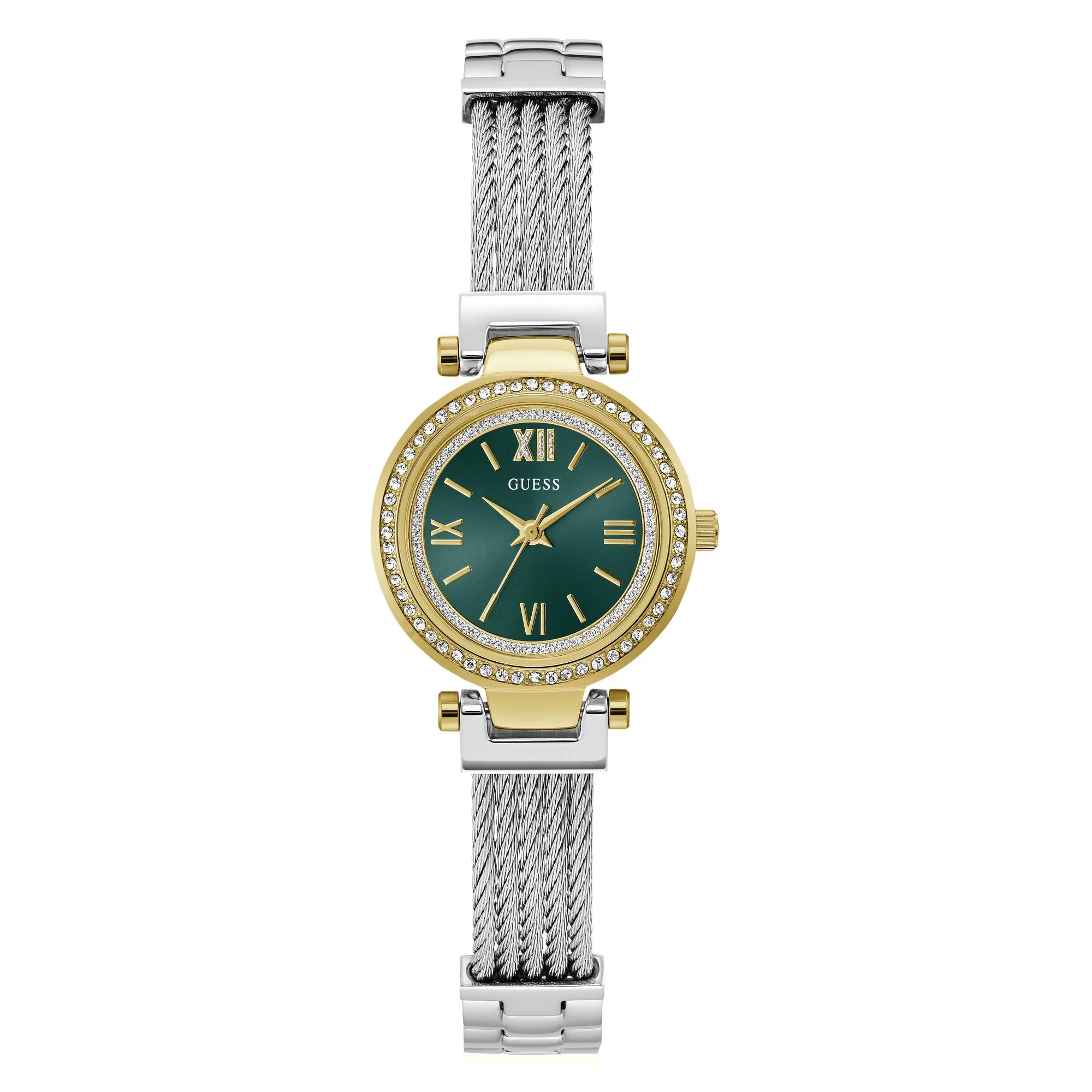 Guess Damen Uhr Armbanduhr MINI SOHO GW1076L3 Edelstahl