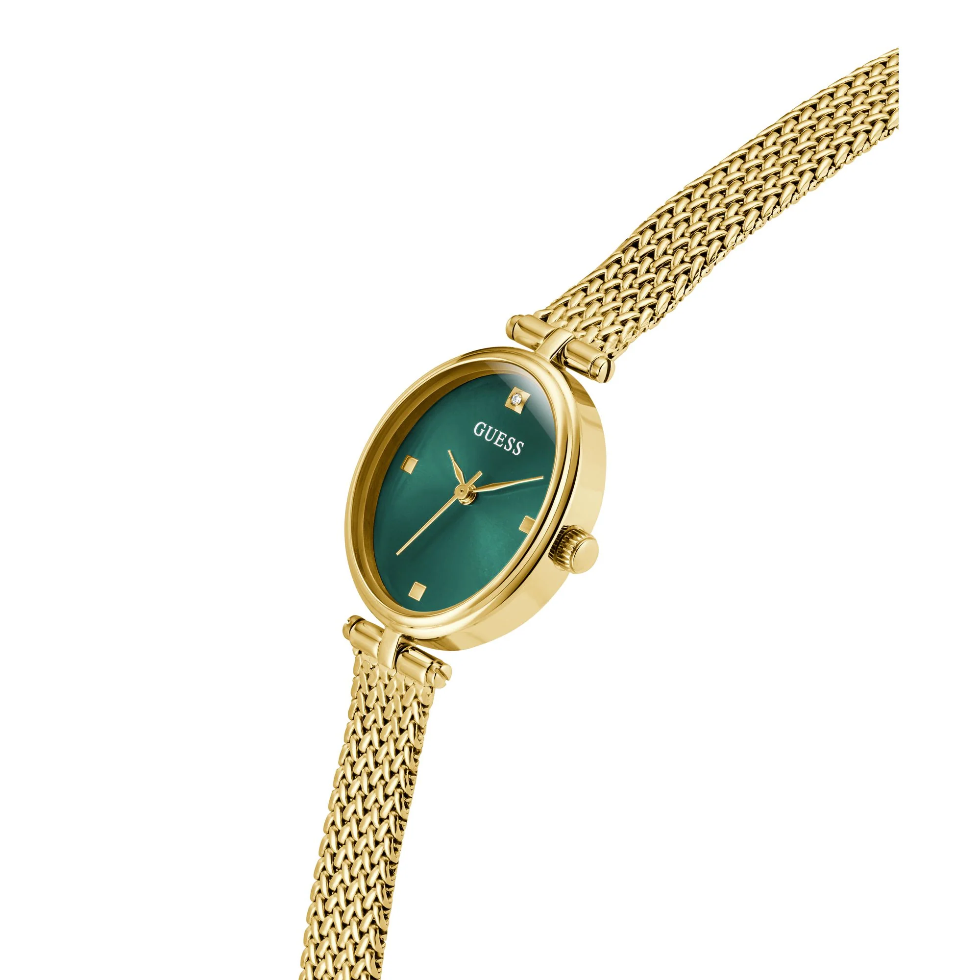 Guess Damen Uhr Armbanduhr RUBY GW0935L2 Edelstahl gold - Image 2