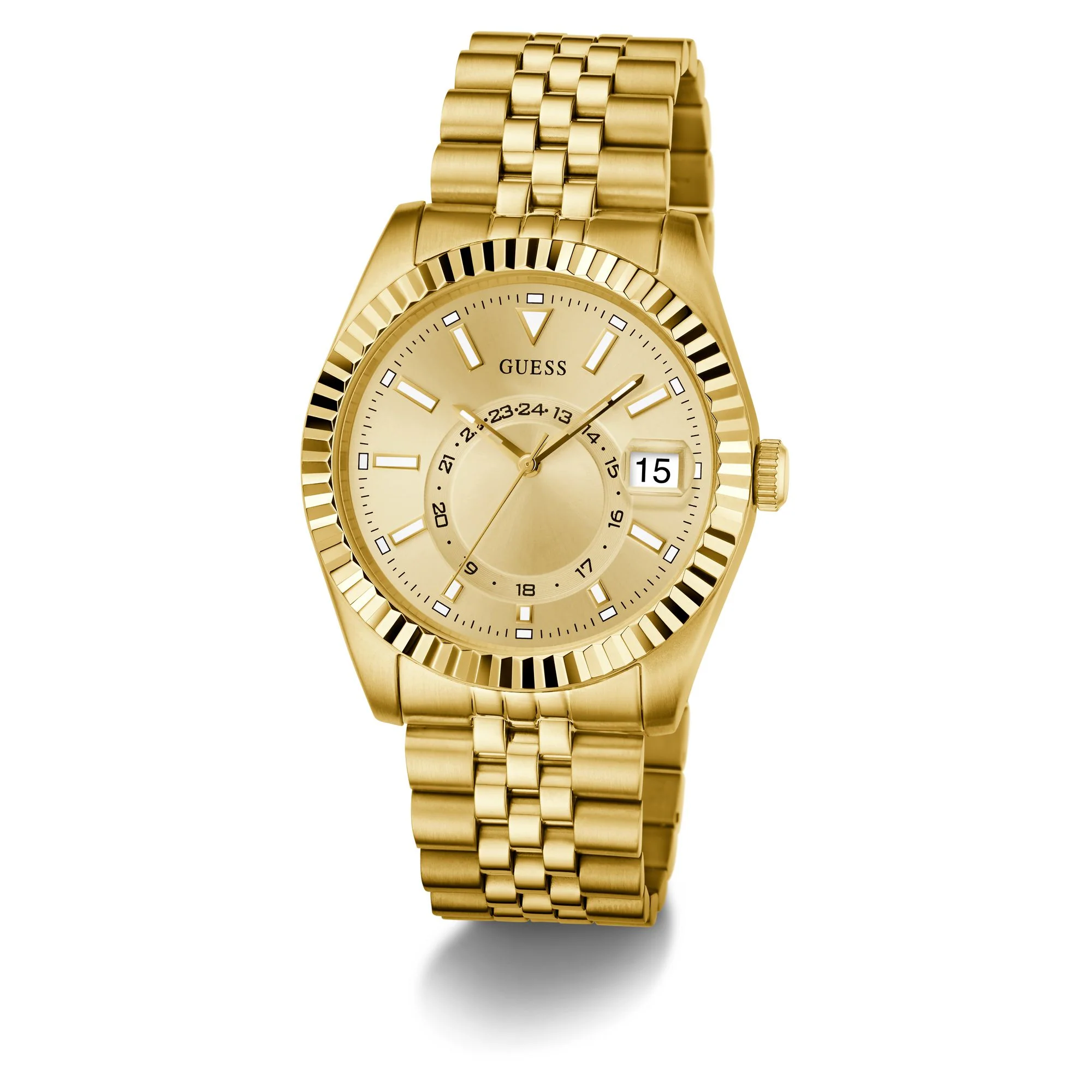 Guess Herren Uhr Armbanduhr JADEN GW0977G4 Edelstahl mehrfarbig - Image 11