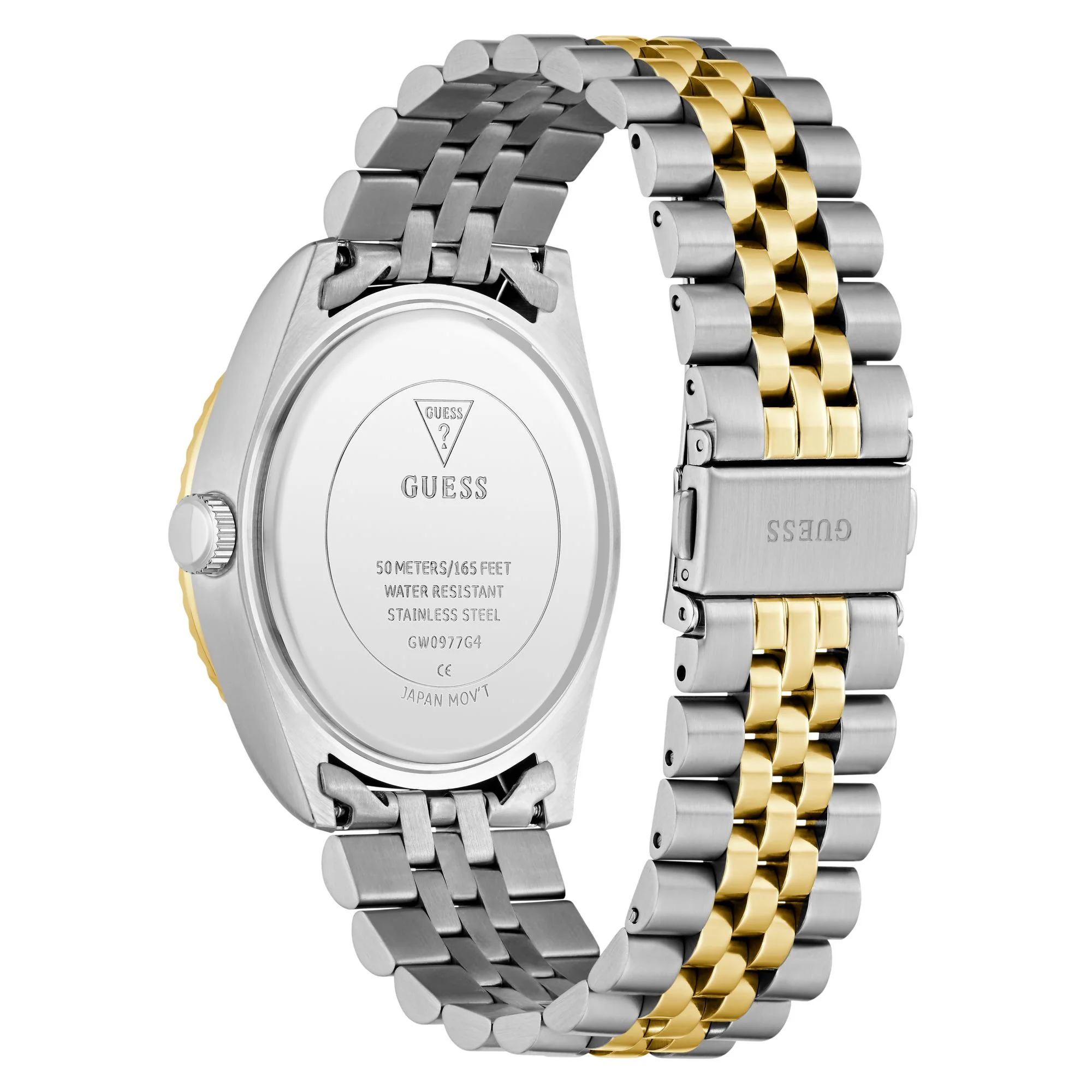 Guess Herren Uhr Armbanduhr JADEN GW0977G4 Edelstahl mehrfarbig - Image 4