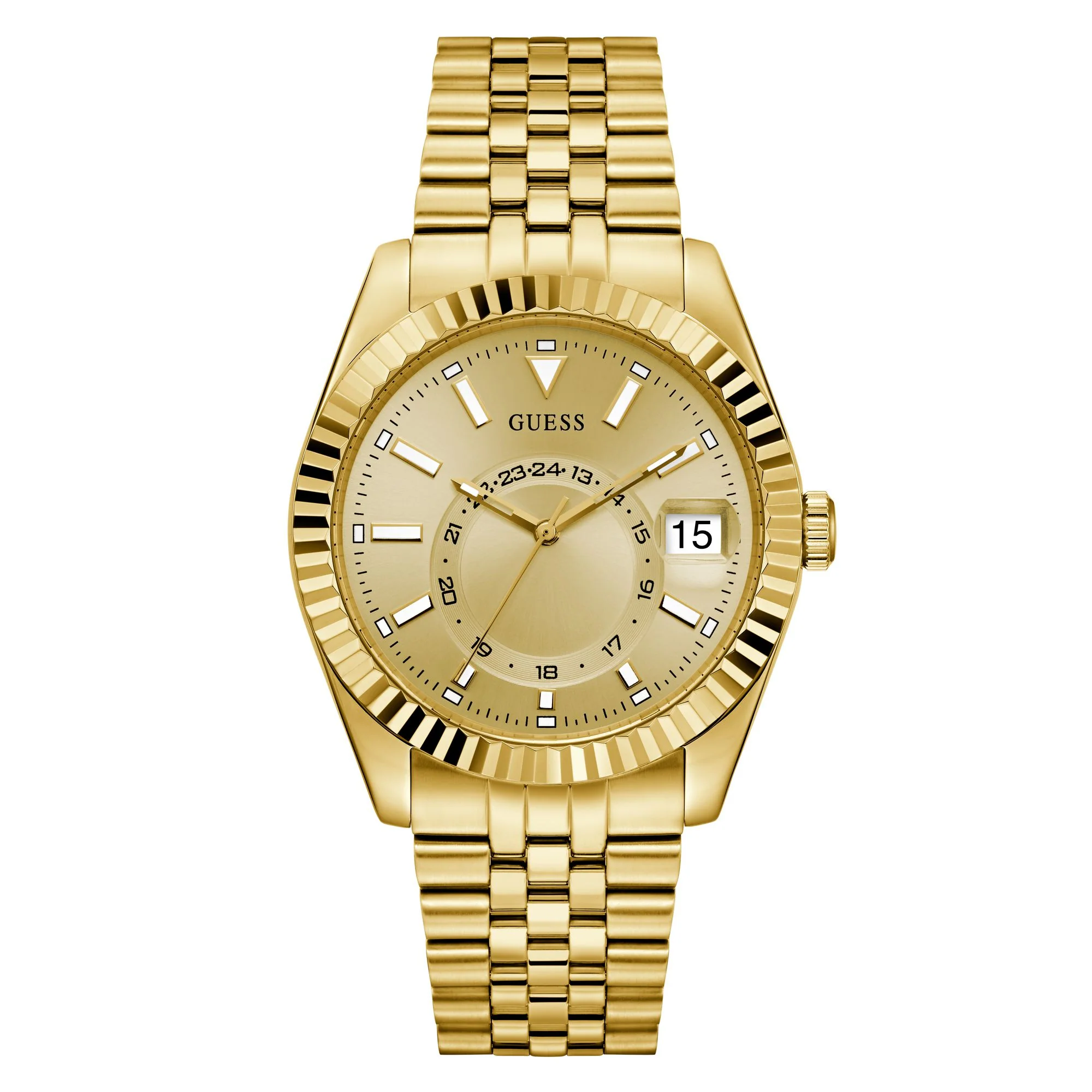 Guess Herren Uhr Armbanduhr JADEN GW0977G4 Edelstahl mehrfarbig - Image 7