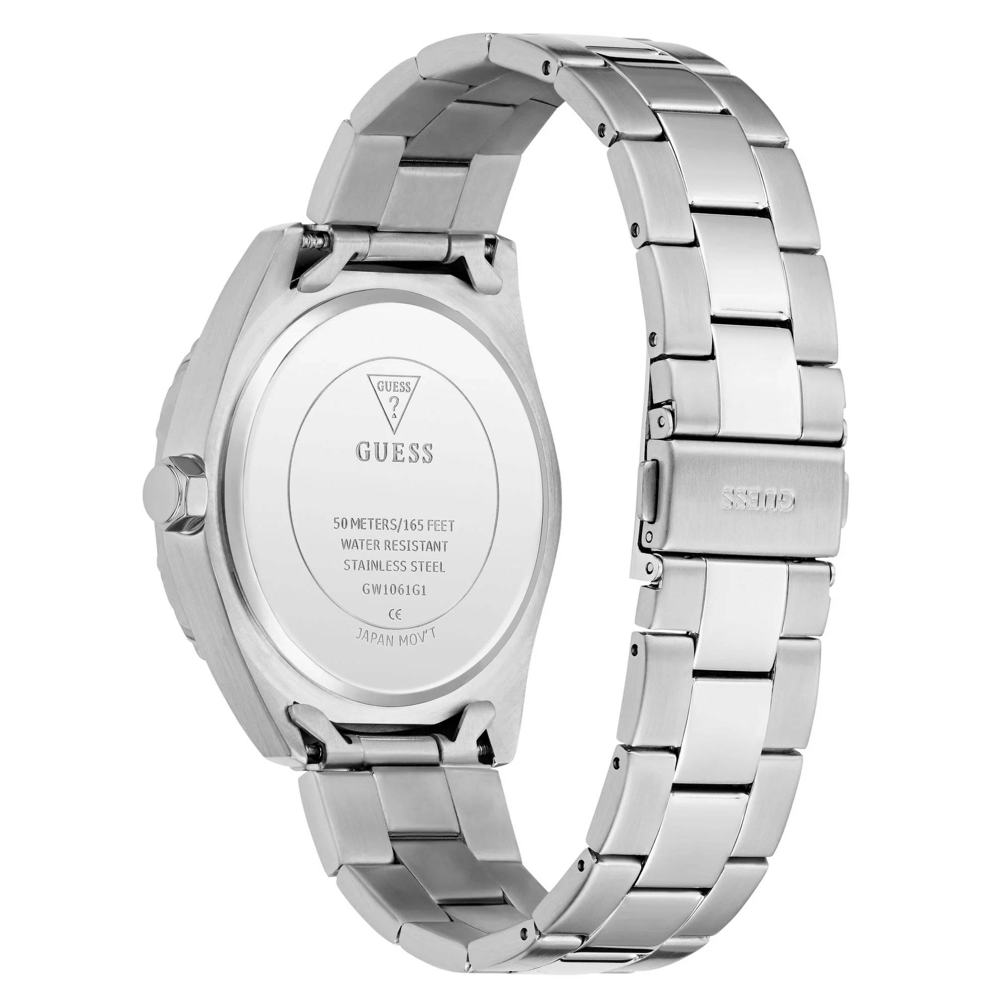 Guess Herren Uhr Armbanduhr VELOCITY GW1061G1 Edelstahl silber - Image 10