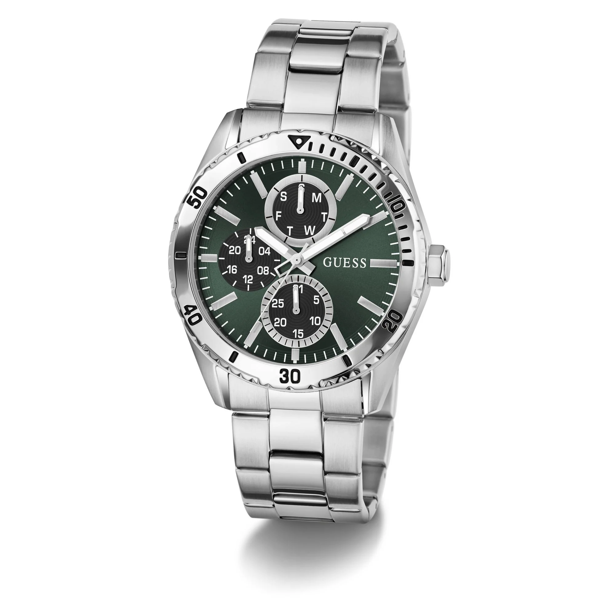 Guess Herren Uhr Armbanduhr VELOCITY GW1061G1 Edelstahl silber - Image 11
