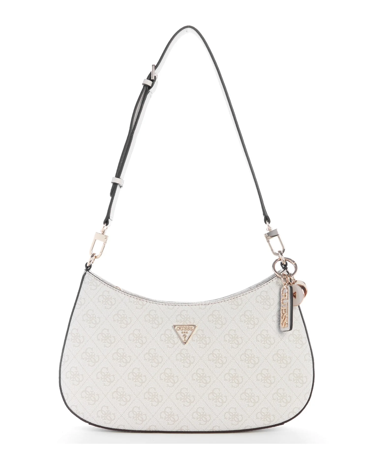 GUESS HWBG9672180 NOELLE II TOP ZIP SHOULDER BAG Woman Schultertasche bone logo