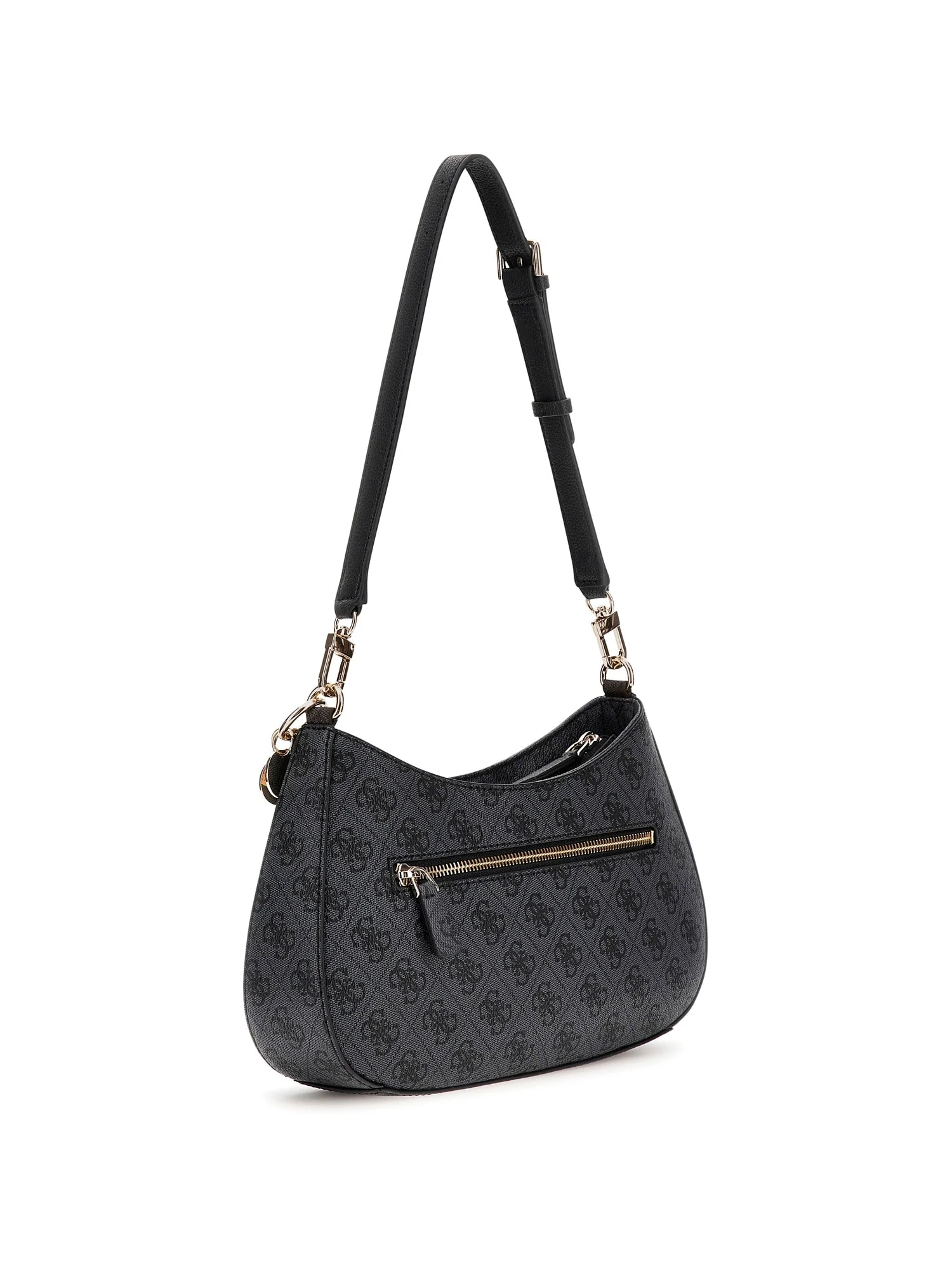 GUESS HWBG9672180 NOELLE II TOP ZIP SHOULDER BAG Woman Schultertasche bone logo - Image 4