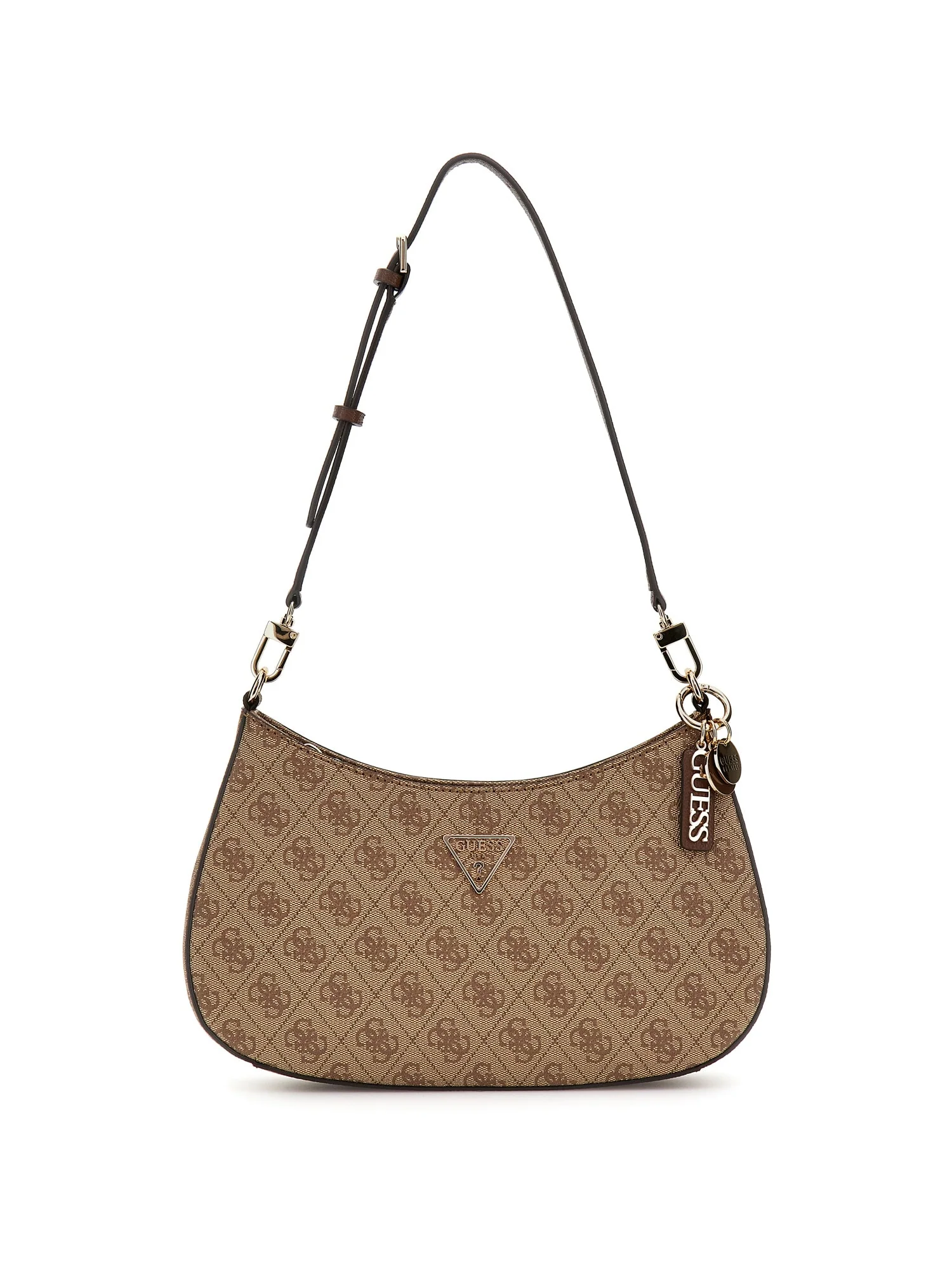GUESS HWBG9672180 NOELLE II TOP ZIP SHOULDER BAG Woman Schultertasche bone logo - Image 6
