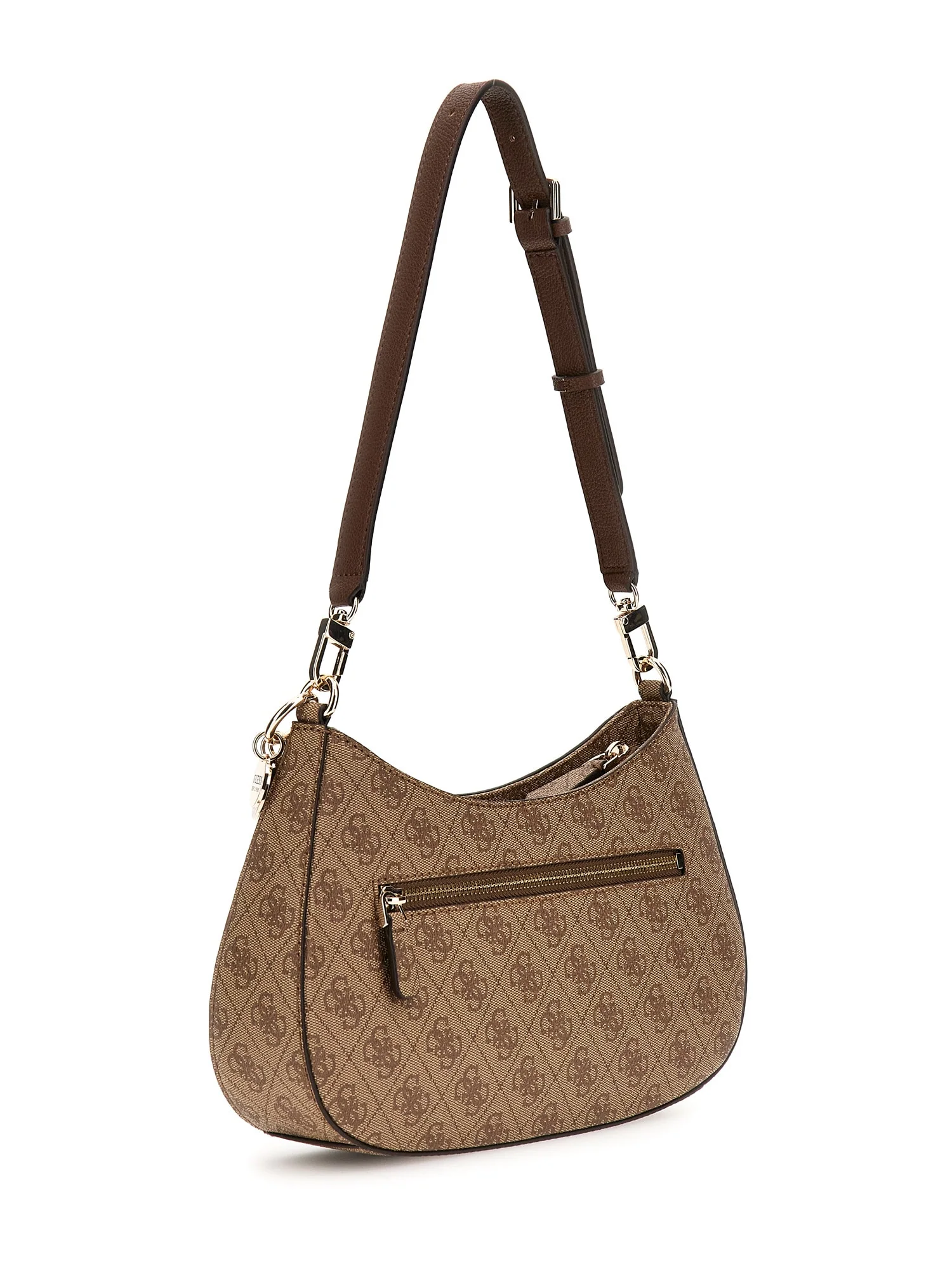 GUESS HWBG9672180 NOELLE II TOP ZIP SHOULDER BAG Woman Schultertasche bone logo - Image 7