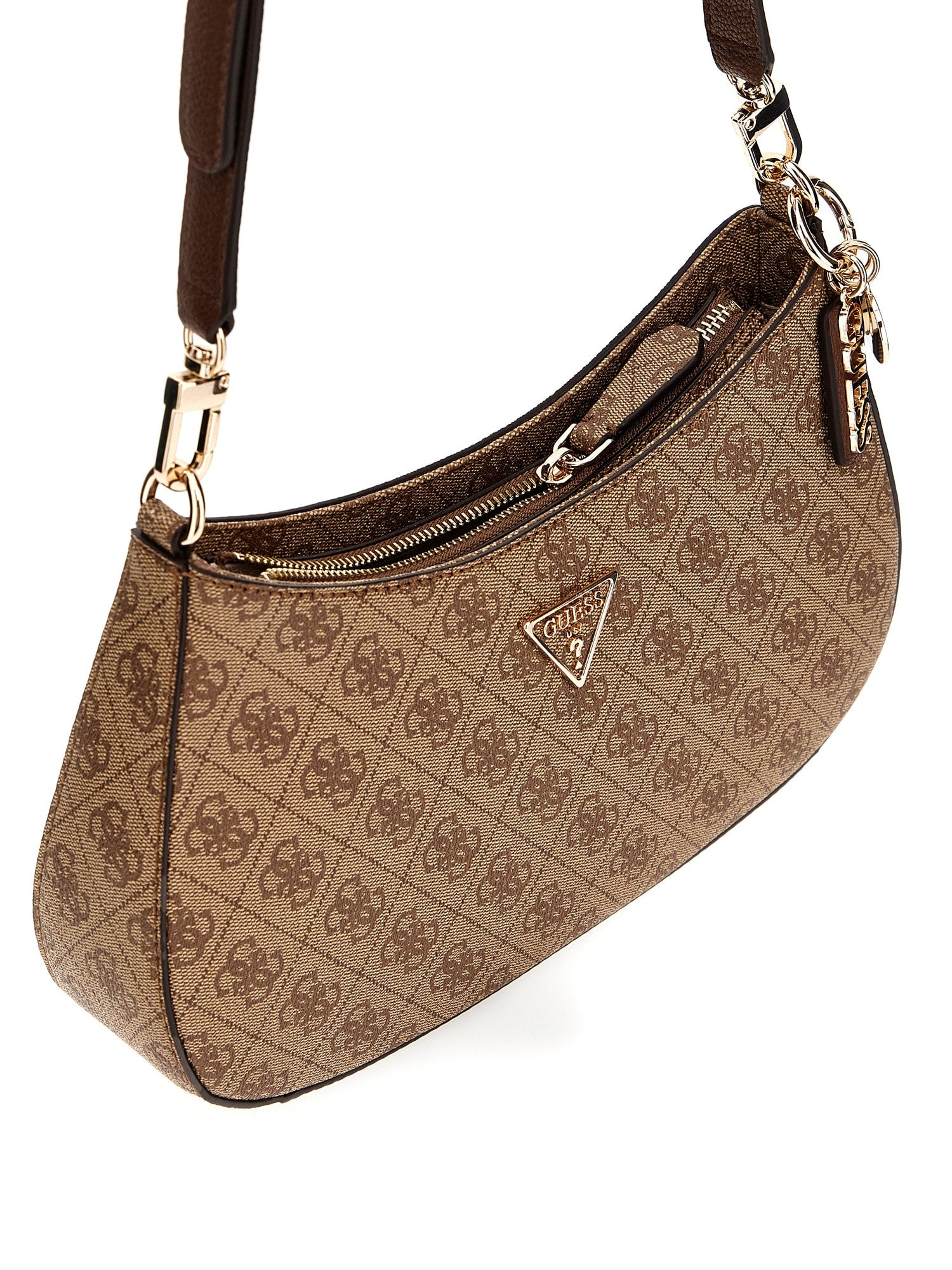 GUESS HWBG9672180 NOELLE II TOP ZIP SHOULDER BAG Woman Schultertasche bone logo - Image 9