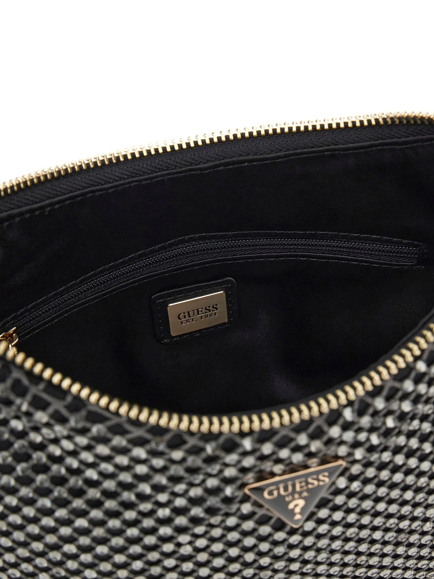 GUESS HWCE9350170 ZALINA TOP ZIP SHOULDER BAG Woman Schultertasche pewter - Image 4
