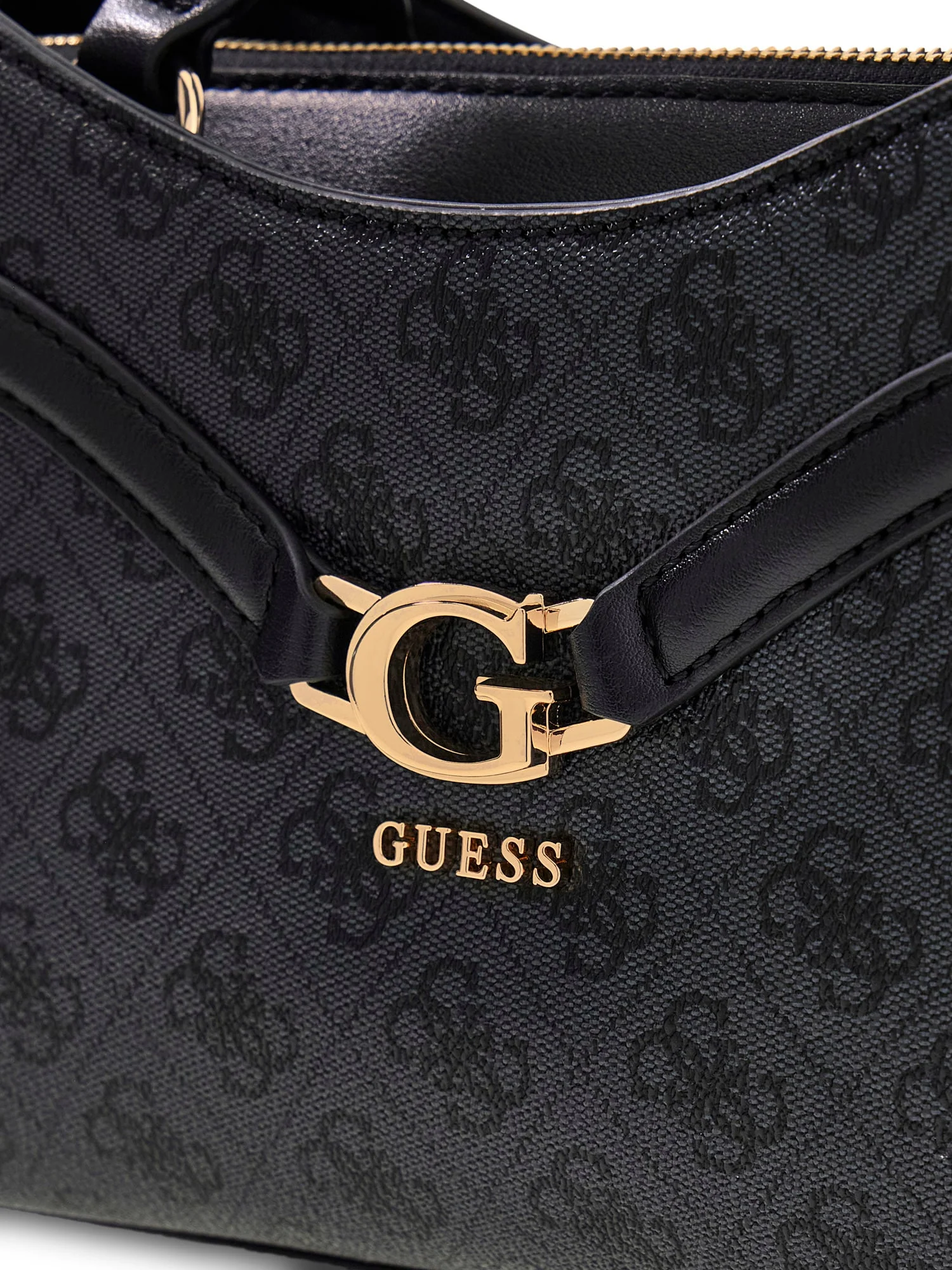 GUESS HWSG7993060 DEA GIRLFRIEND SATCHEL Woman Schultertasche coal logo - Image 7