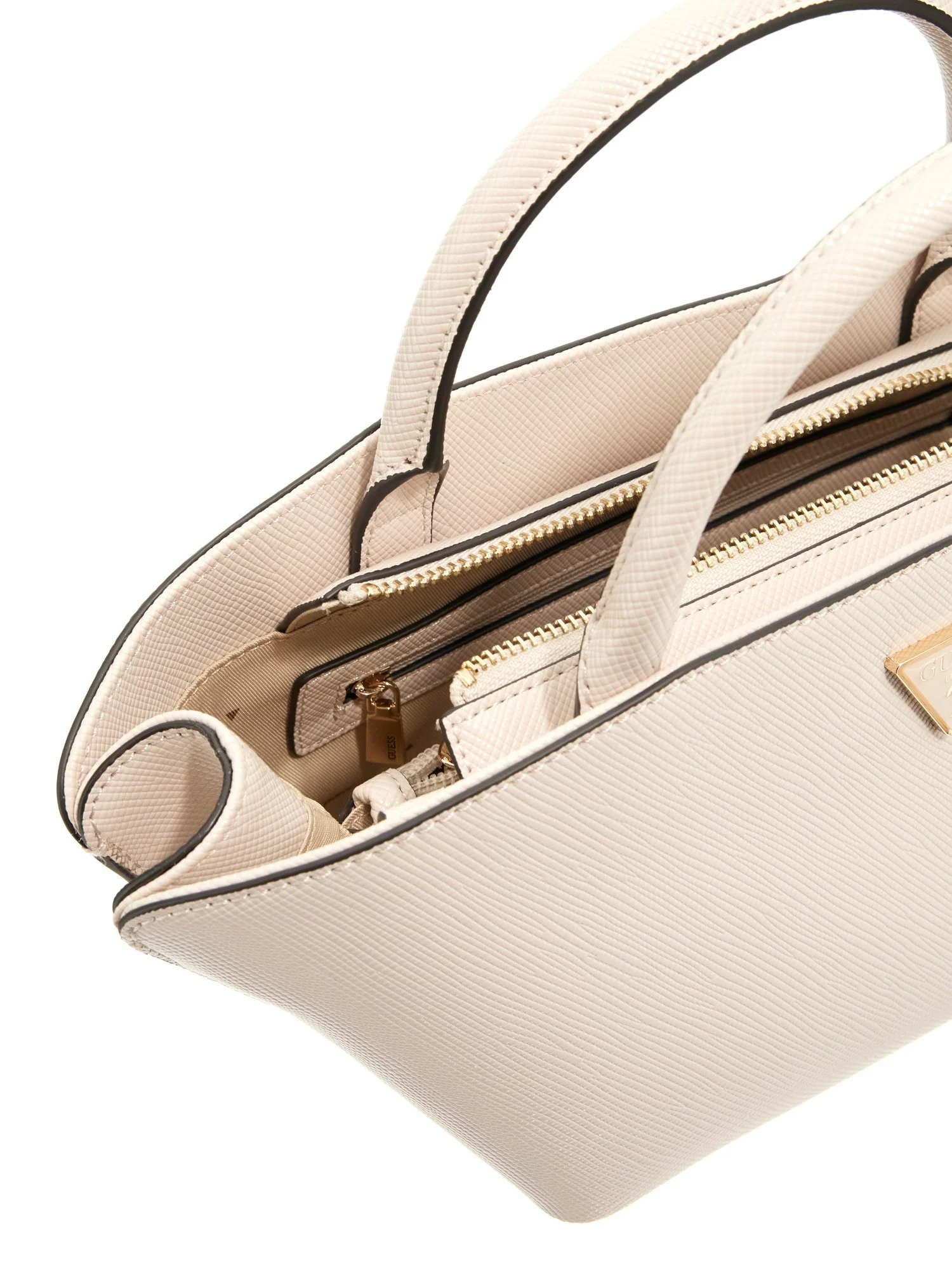 GUESS HWZG9207760 BOLENA MINI SATCHEL Woman Schultertasche stone - Image 4