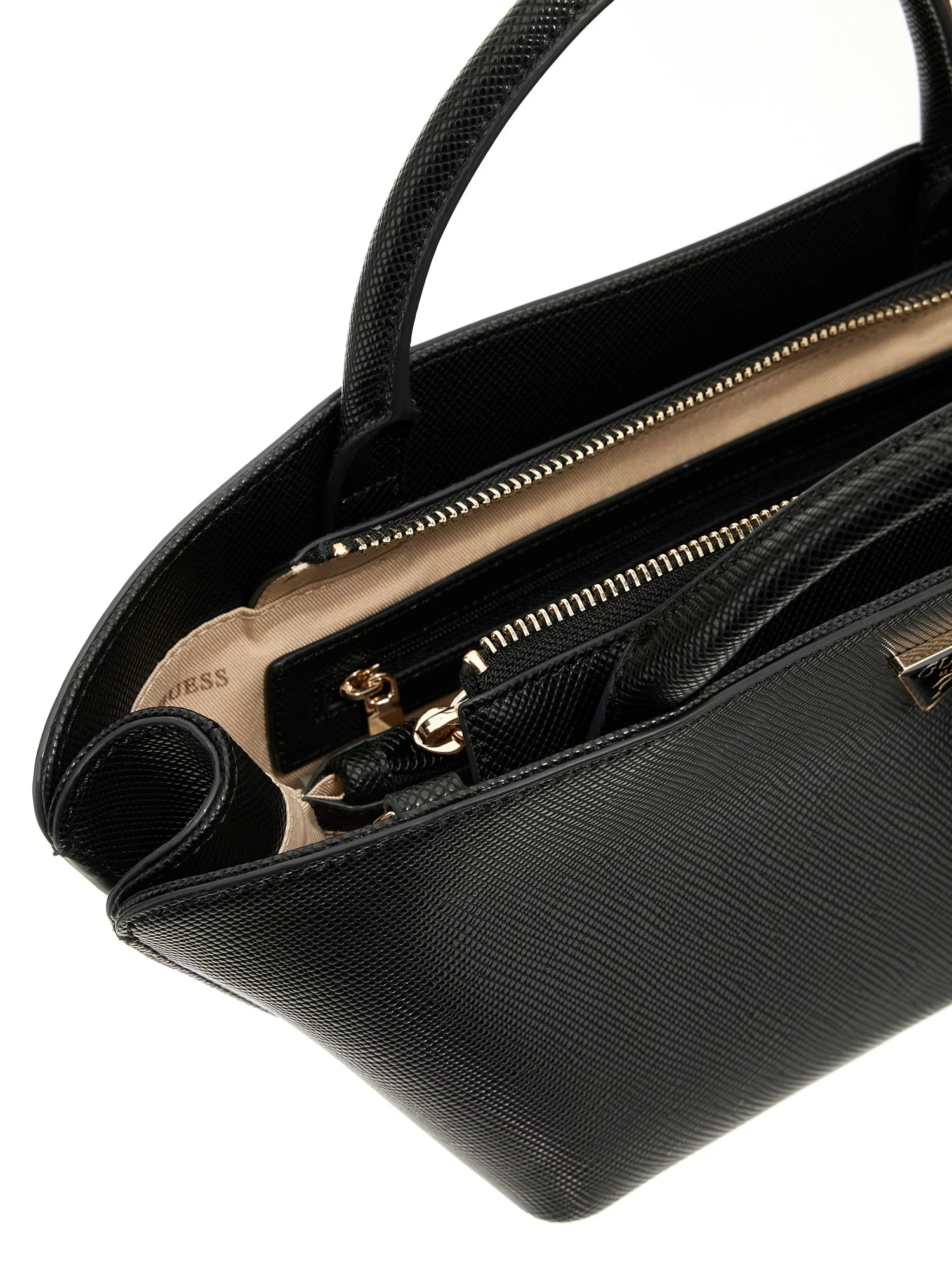 GUESS HWZG9207760 BOLENA MINI SATCHEL Woman Schultertasche stone - Image 6