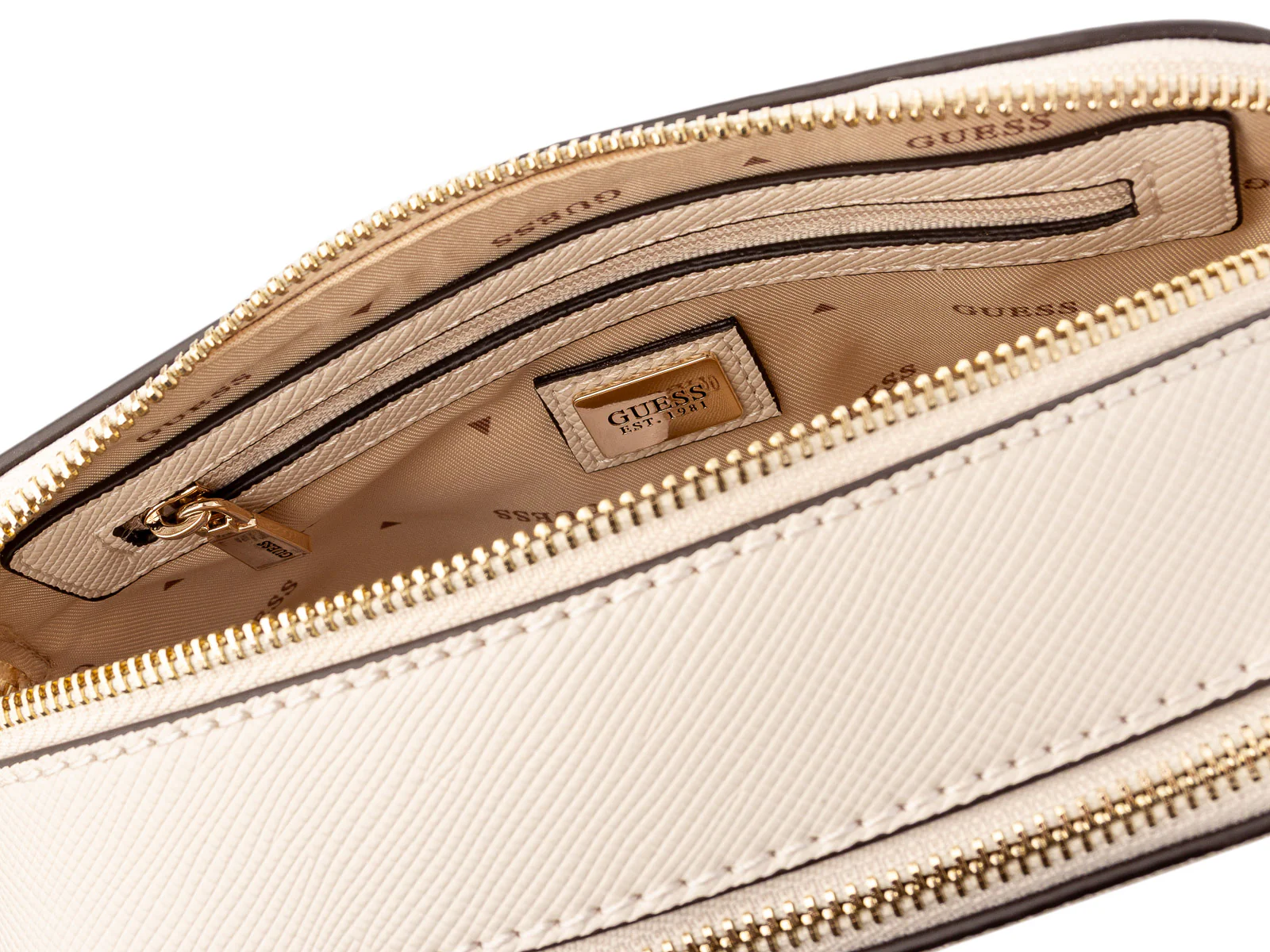 GUESS HWZG9672140 NOELLE II CROSSBODY CAMERA Woman Umhängetasche stone - Image 7