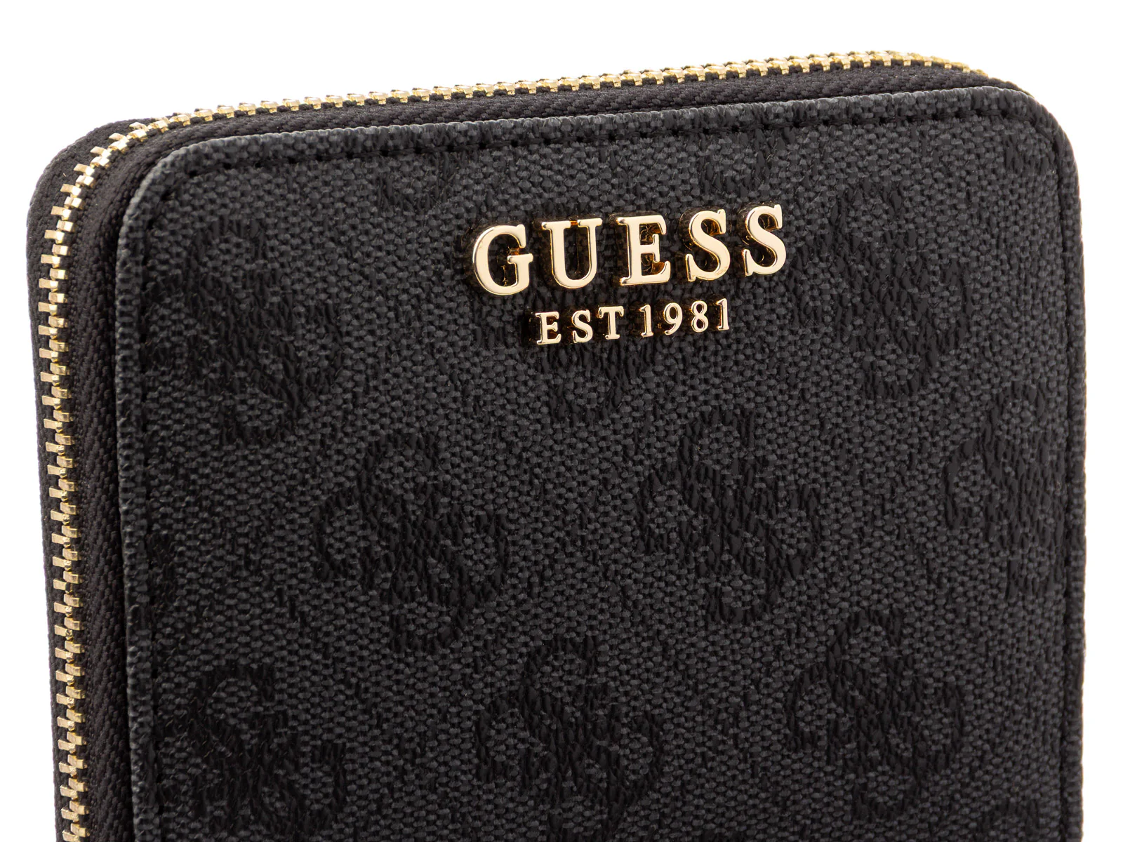 GUESS SWSG7459137 LAUREL II SLG SMALL ZIP AROUND Woman Portmonnaies coal logo - Image 5