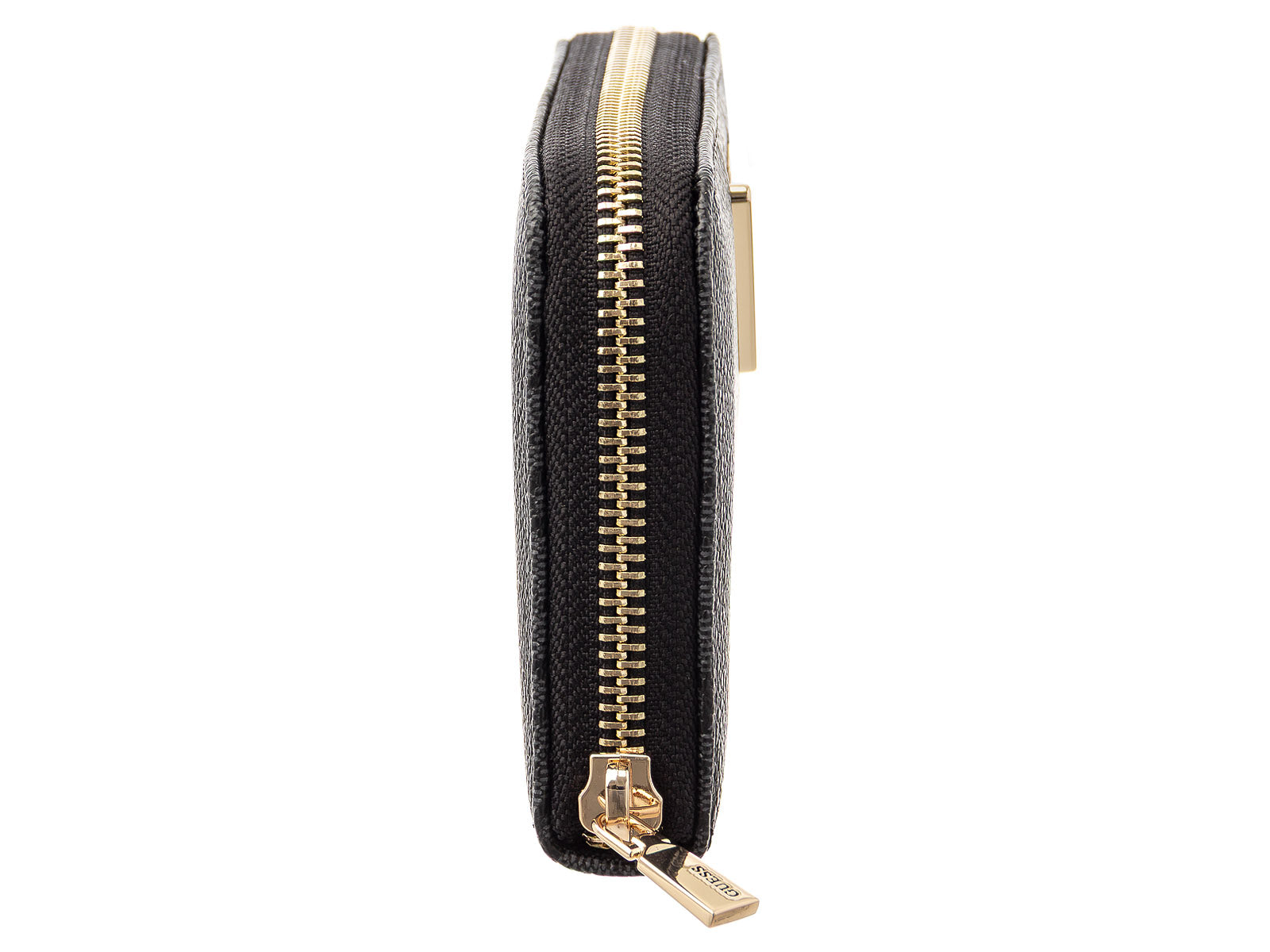 GUESS SWSG7459140 LAUREL II SLG MED ZIP AROUND Woman Portmonnaies coal logo - Image 3