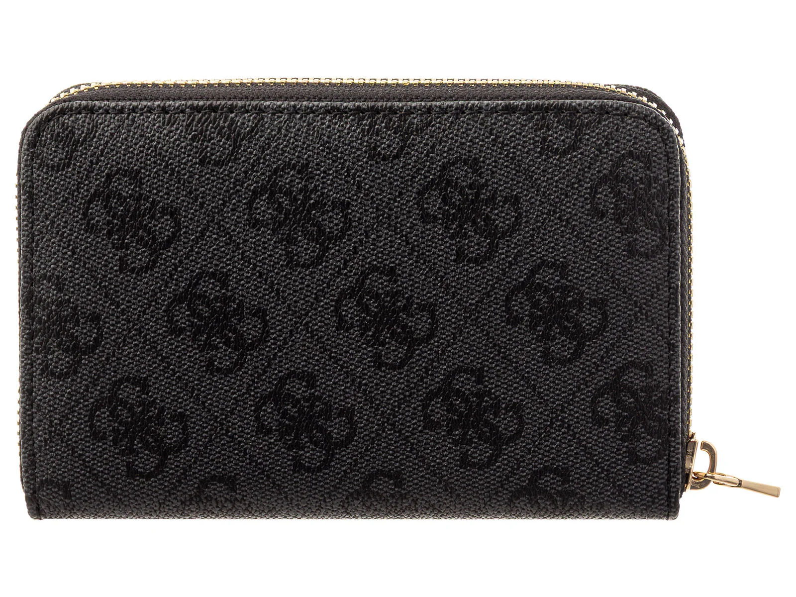 GUESS SWSG7459140 LAUREL II SLG MED ZIP AROUND Woman Portmonnaies coal logo - Image 4