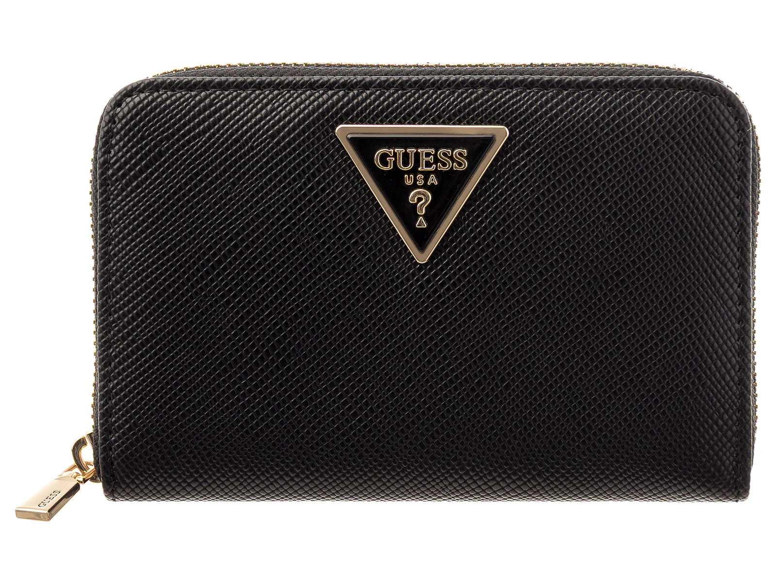 GUESS SWZG7459140 LAUREL II SLG MED ZIP AROUND Woman Portmonnaies black