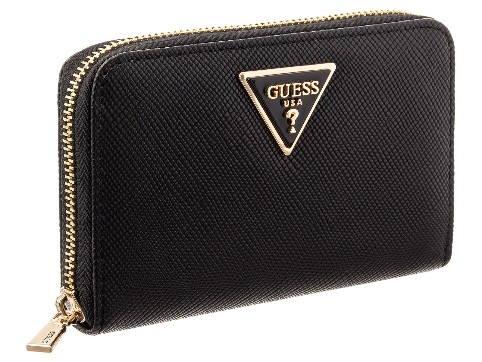 GUESS SWZG7459140 LAUREL II SLG MED ZIP AROUND Woman Portmonnaies black - Image 2