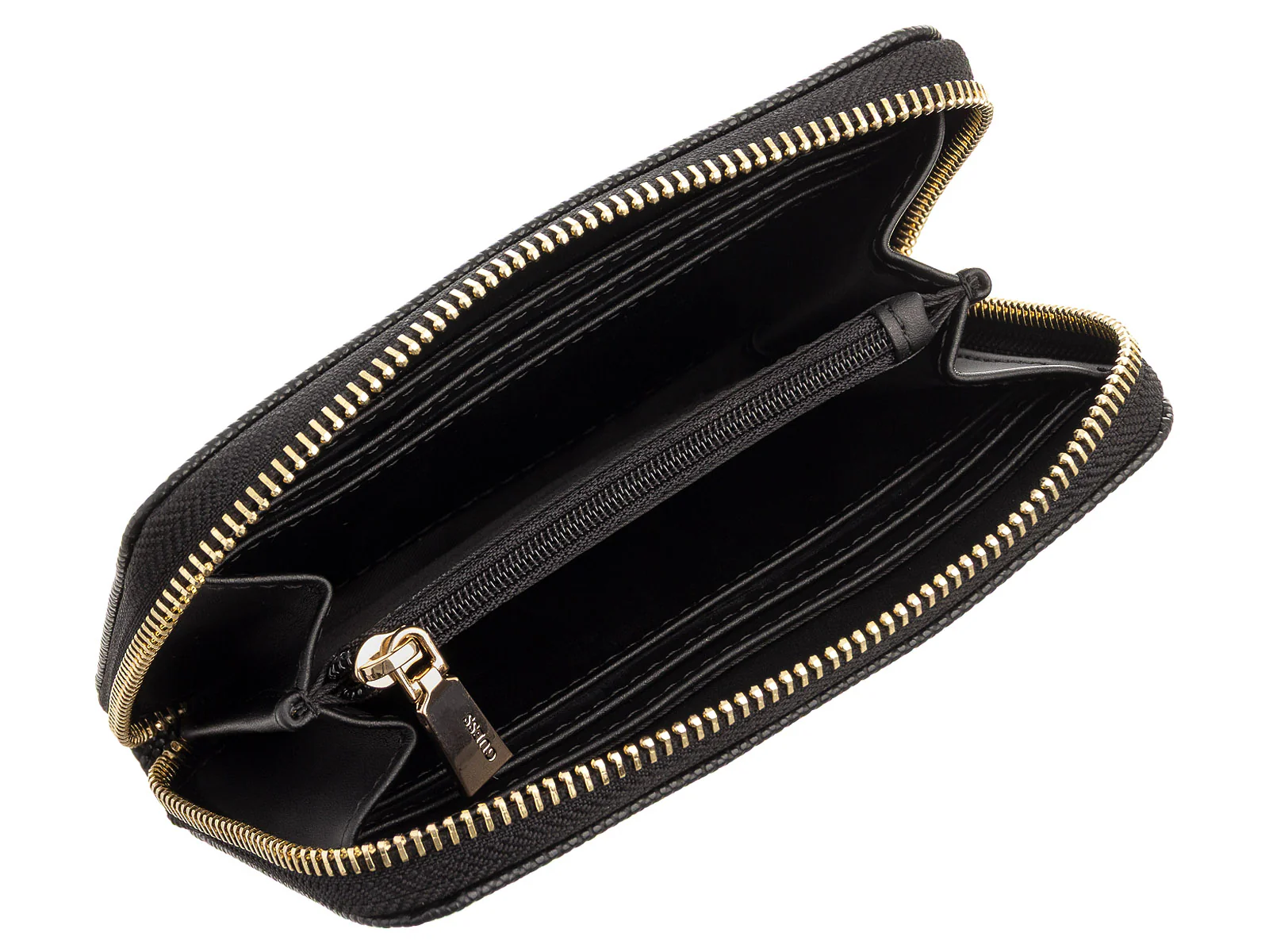 GUESS SWZG7459140 LAUREL II SLG MED ZIP AROUND Woman Portmonnaies black - Image 6
