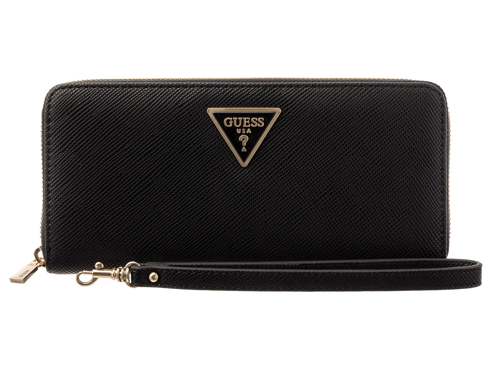 GUESS SWZG7459146 LAUREL II SLG LARGE ZIP AROUND Woman Portmonnaies black